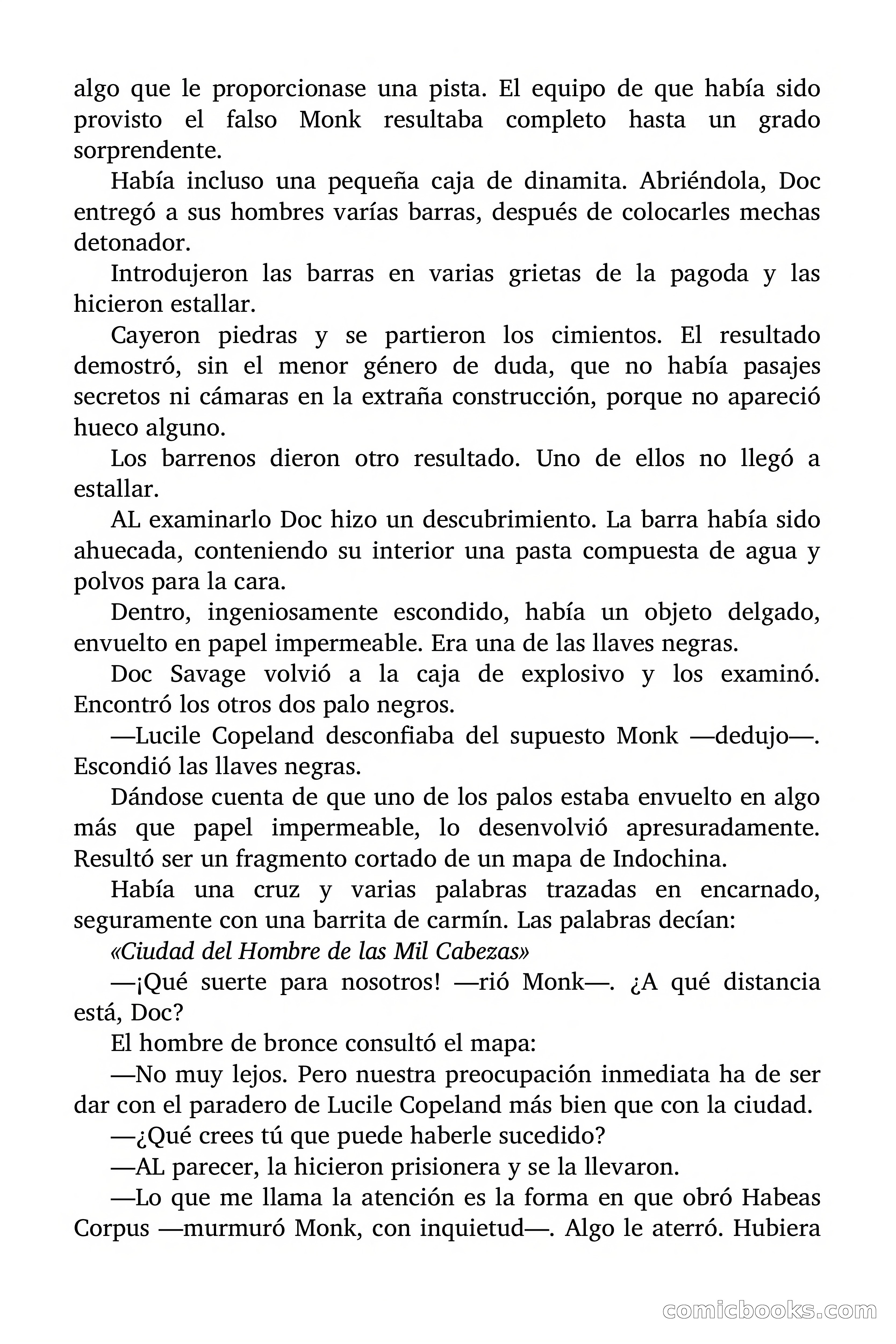 Doc Savage: El hombre de las mil cabezas — page 99 of 179