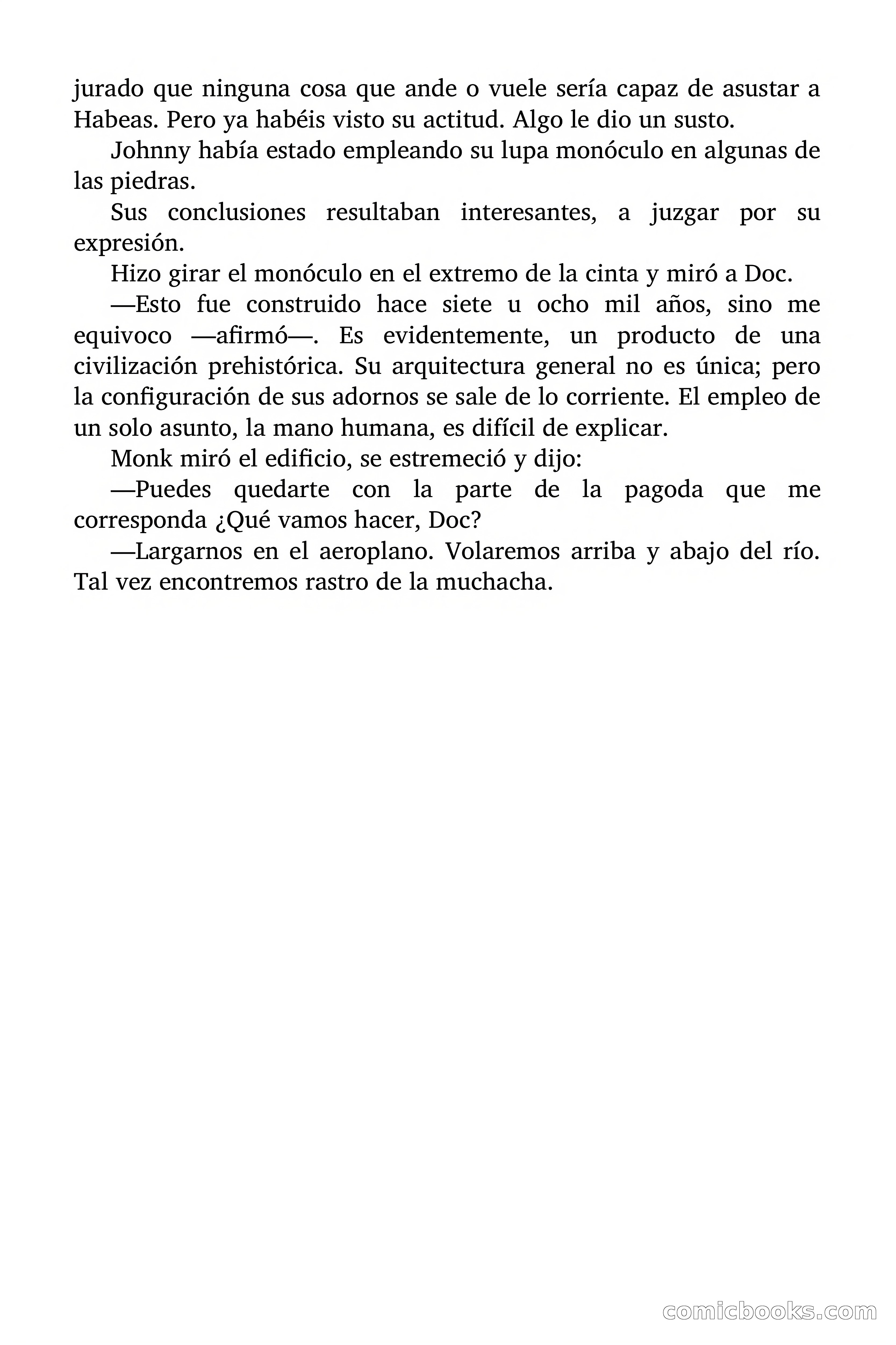 Doc Savage: El hombre de las mil cabezas — page 100 of 179
