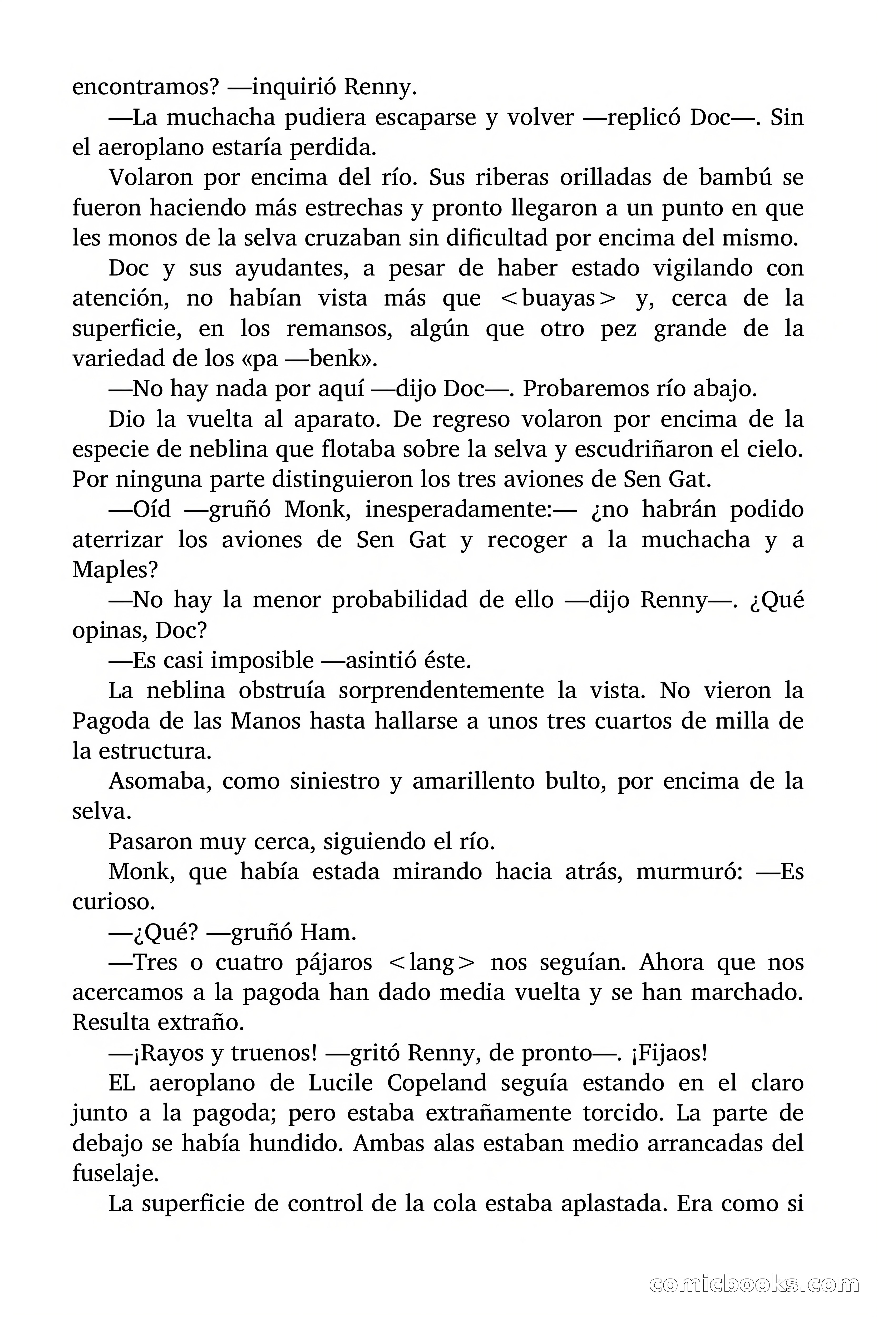 Doc Savage: El hombre de las mil cabezas — page 102 of 179