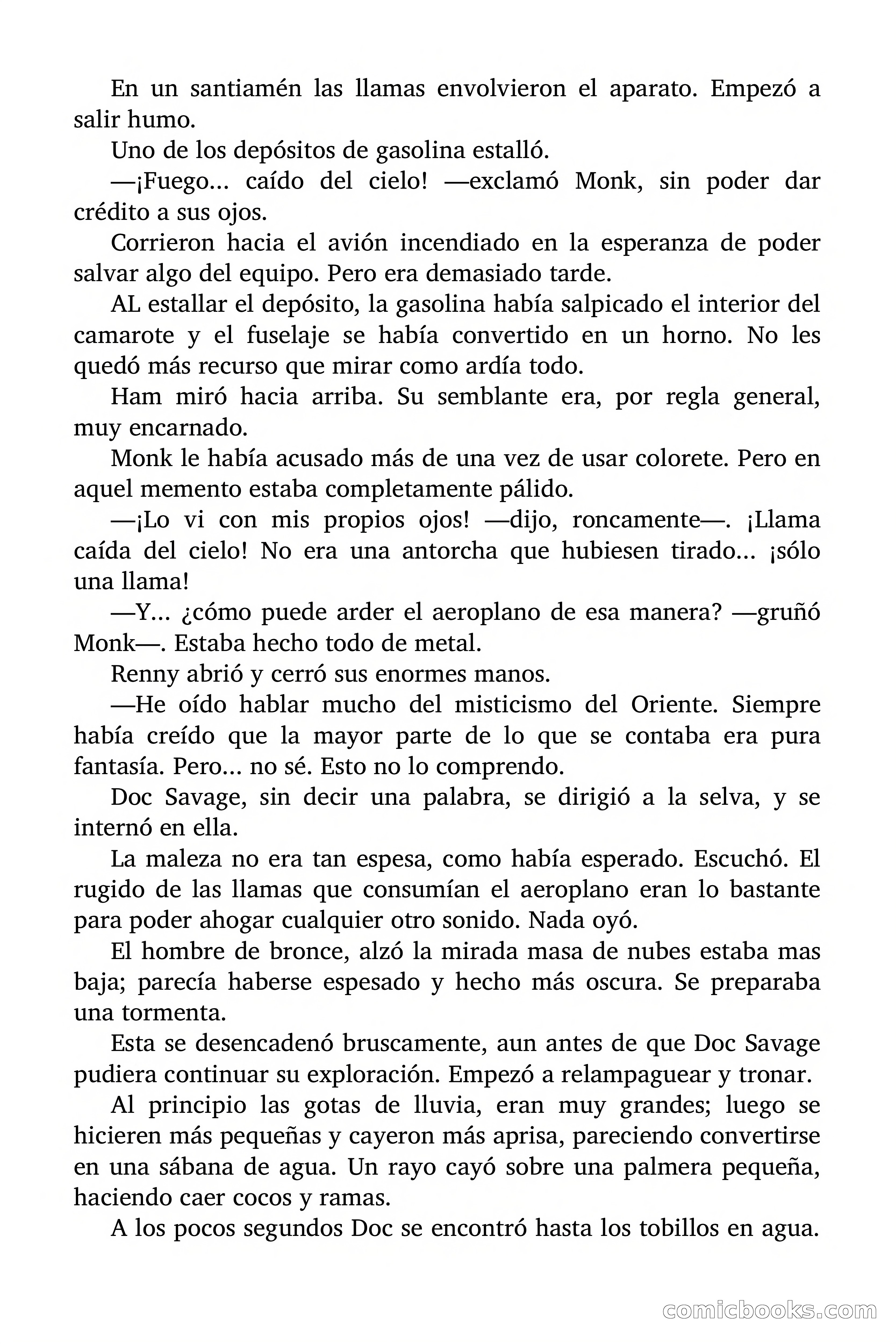Doc Savage: El hombre de las mil cabezas — page 104 of 179