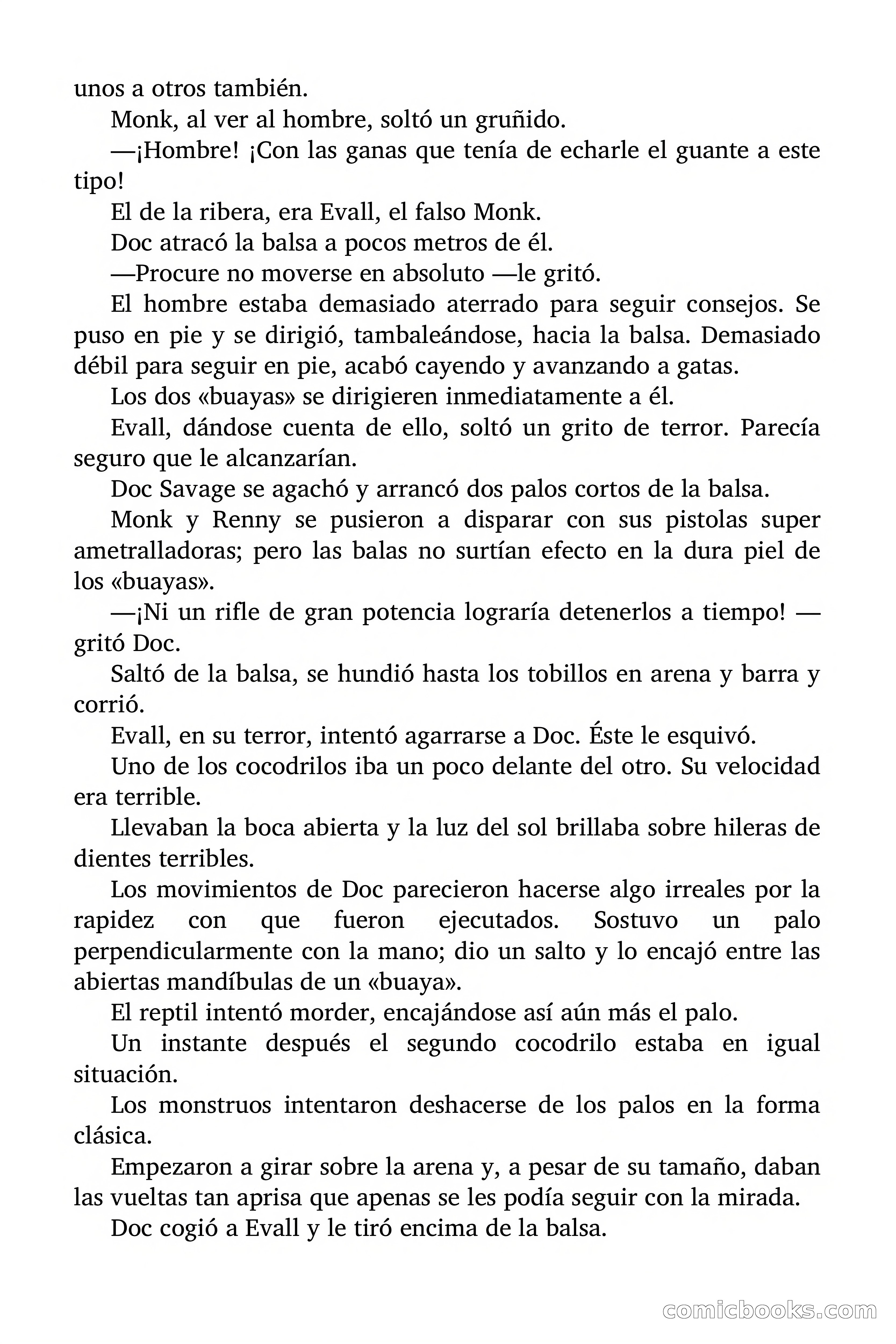 Doc Savage: El hombre de las mil cabezas — page 107 of 179