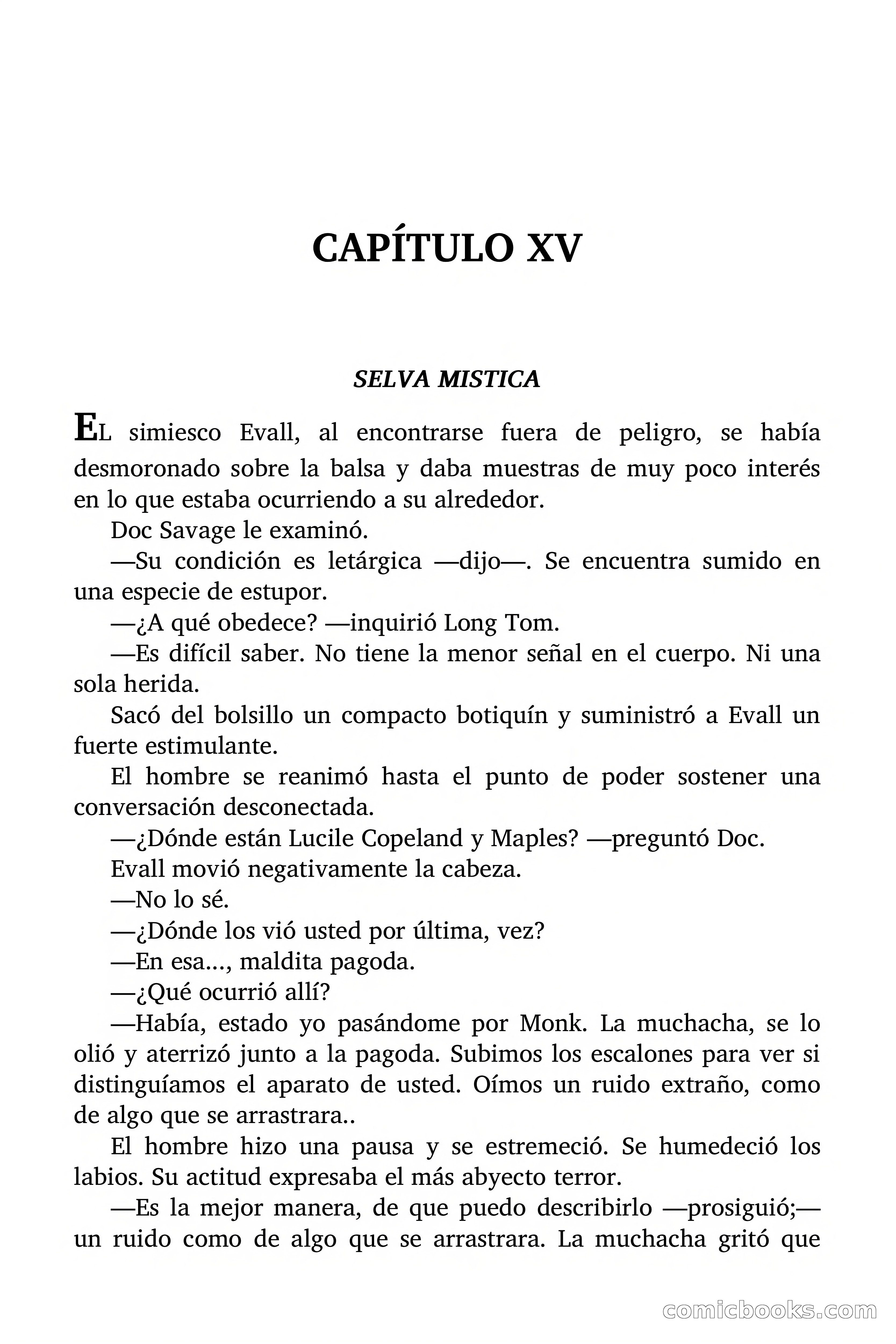 Doc Savage: El hombre de las mil cabezas — page 109 of 179