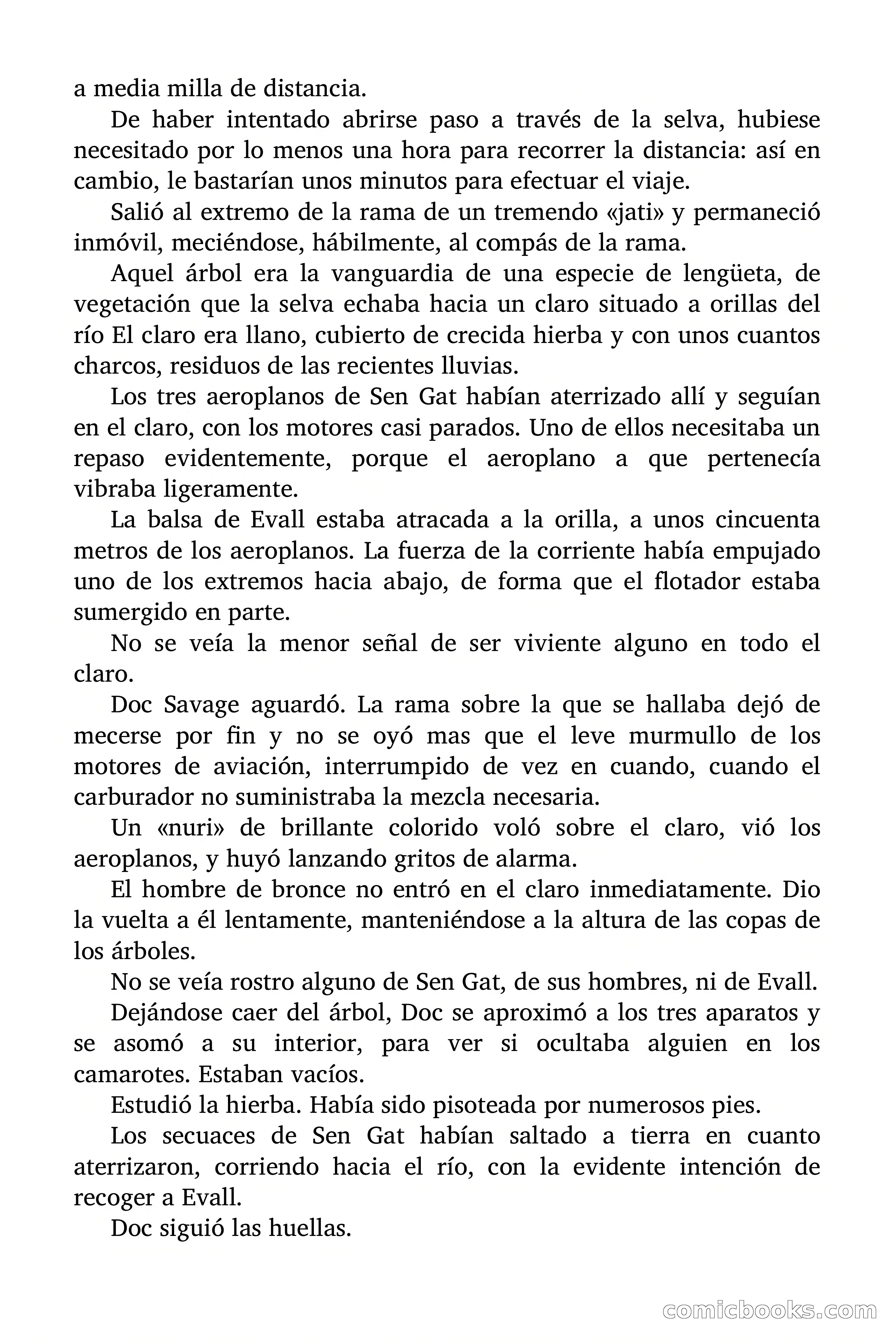 Doc Savage: El hombre de las mil cabezas — page 114 of 179