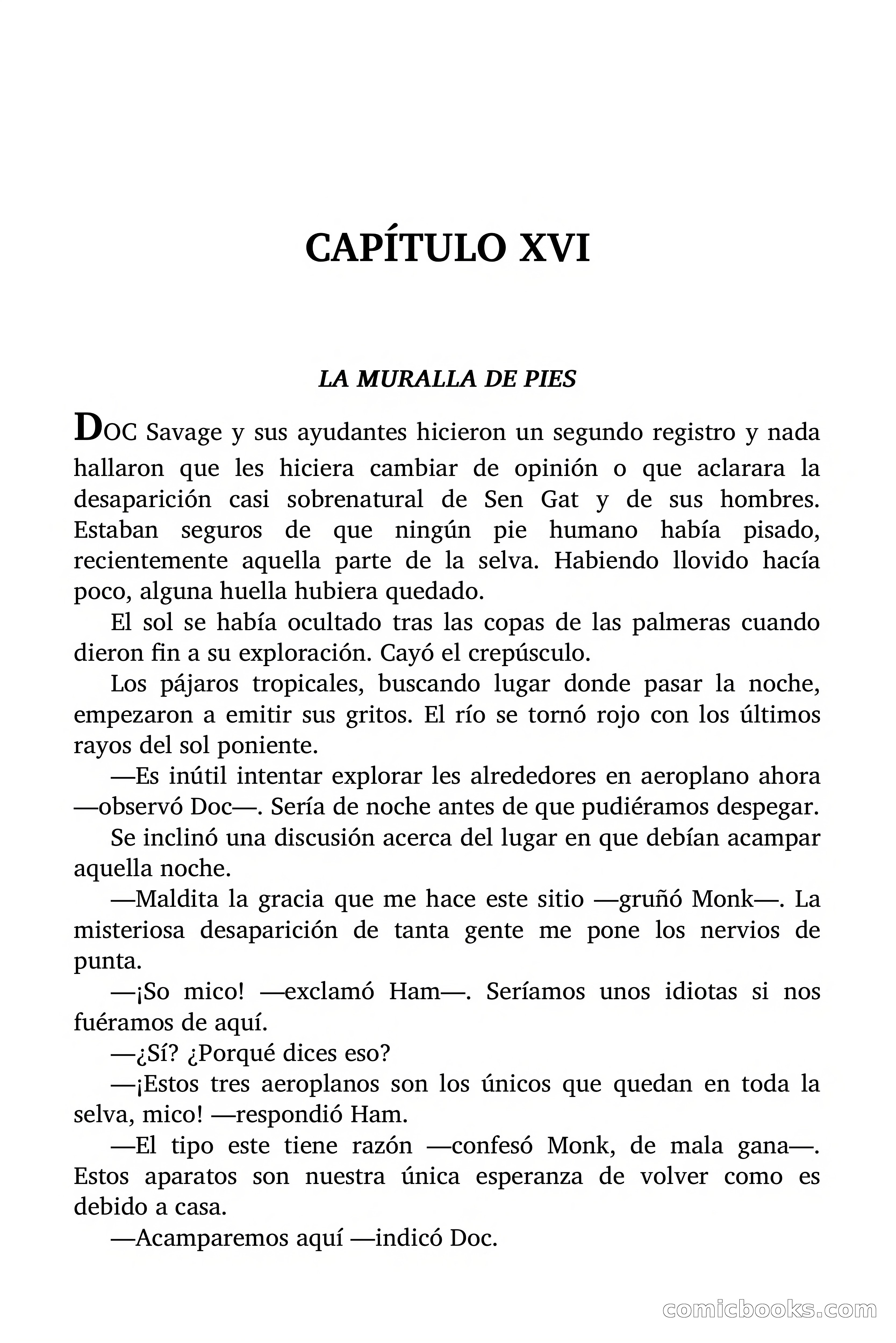 Doc Savage: El hombre de las mil cabezas — page 116 of 179