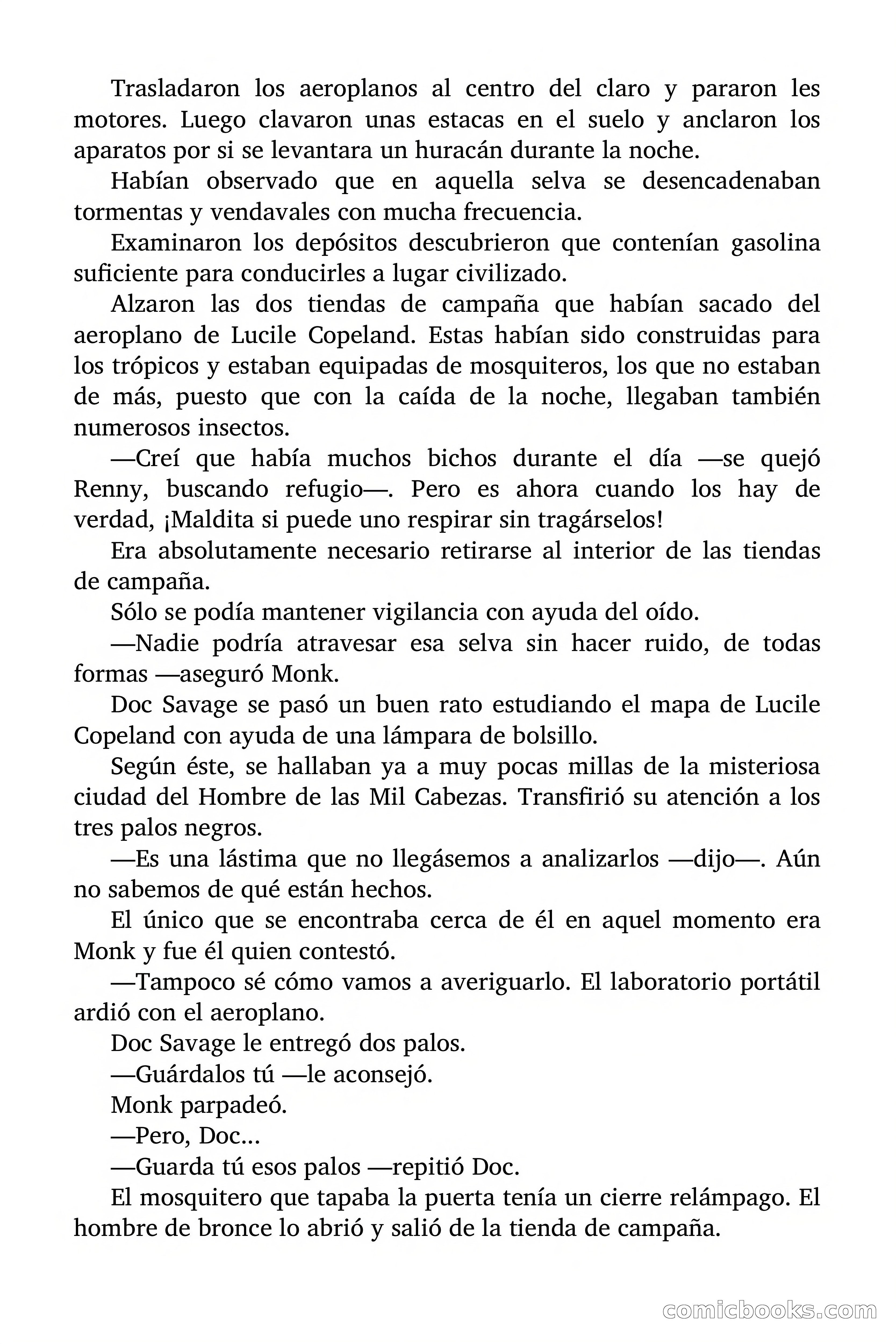 Doc Savage: El hombre de las mil cabezas — page 117 of 179