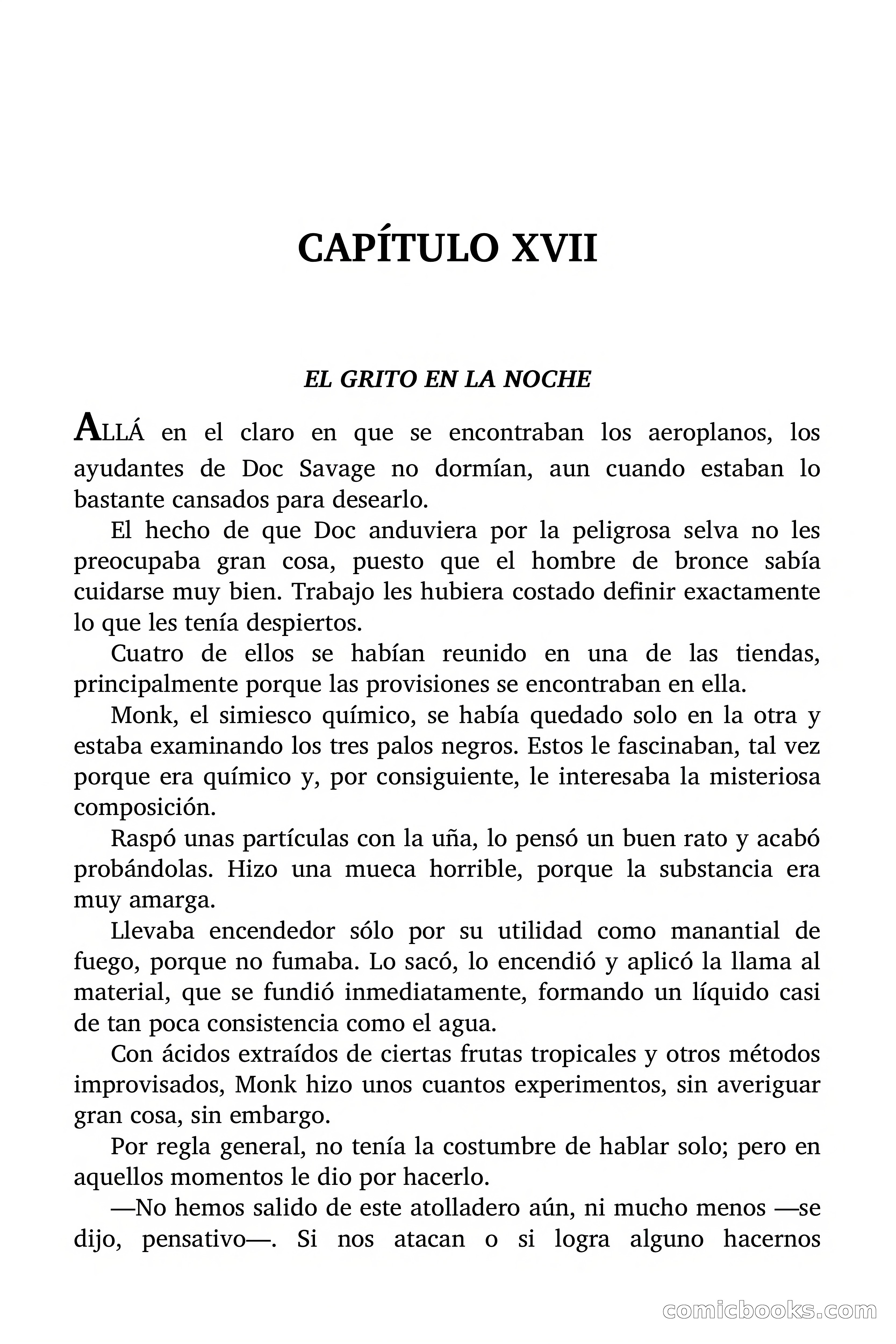 Doc Savage: El hombre de las mil cabezas — page 121 of 179