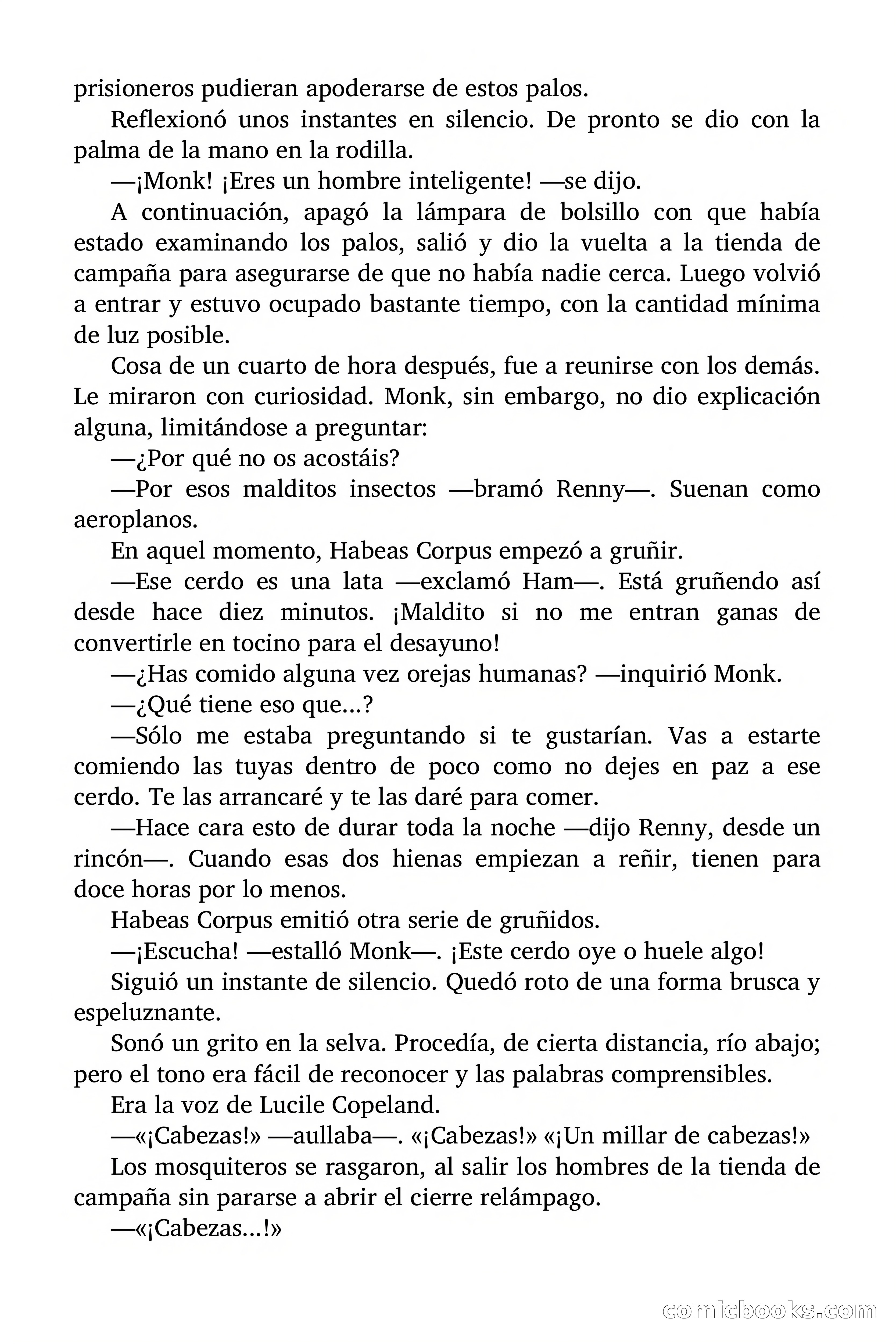 Doc Savage: El hombre de las mil cabezas — page 122 of 179