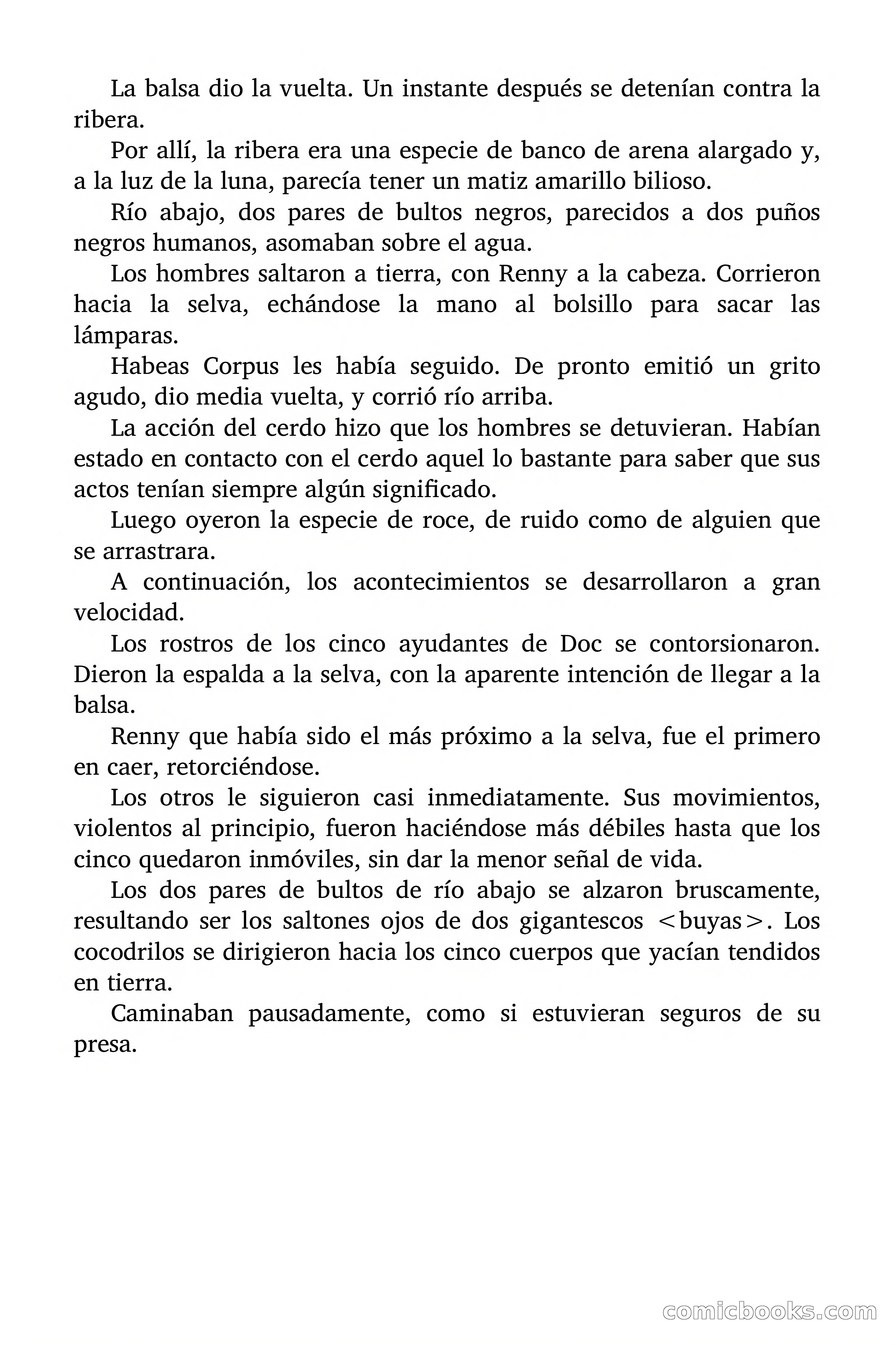 Doc Savage: El hombre de las mil cabezas — page 124 of 179