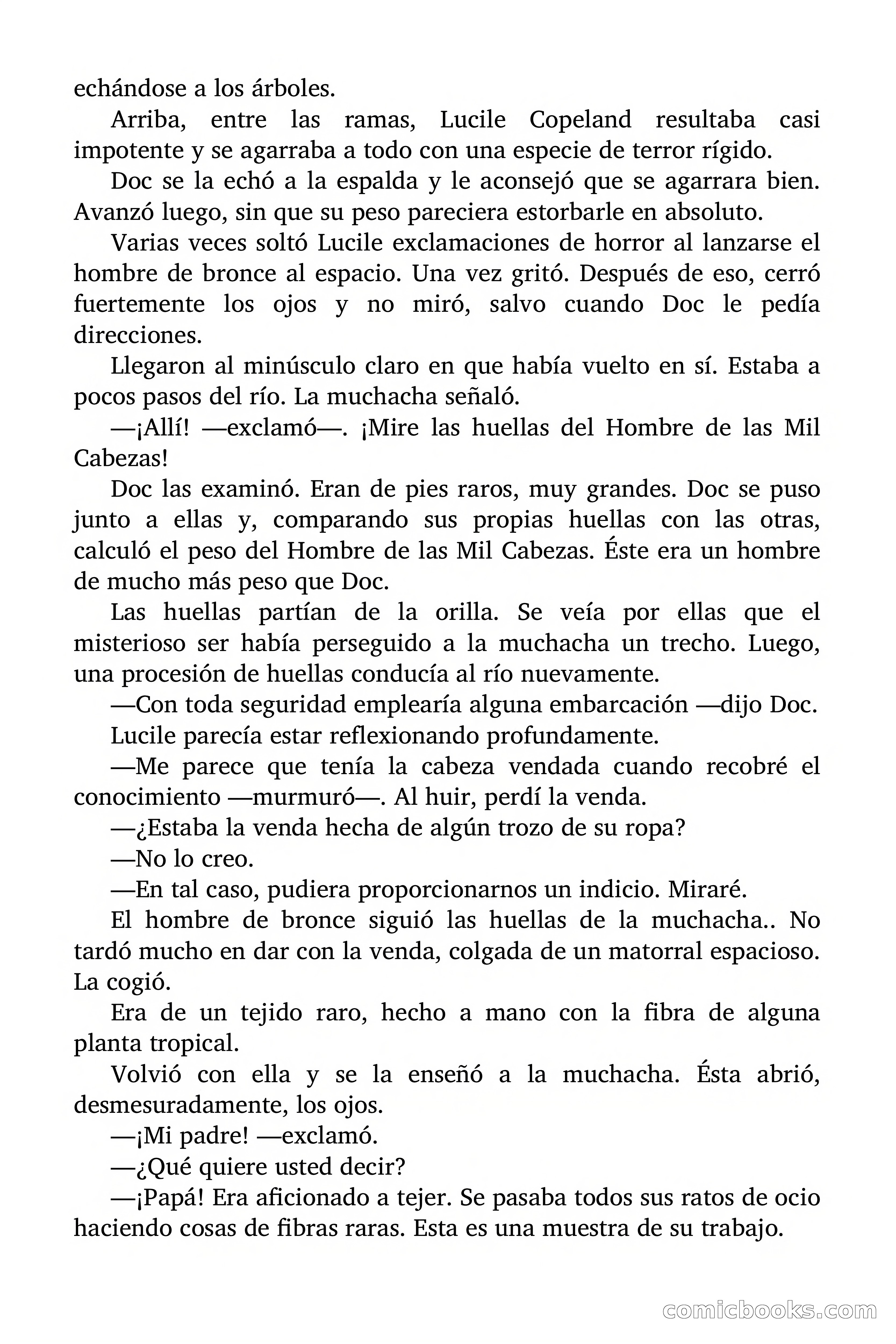 Doc Savage: El hombre de las mil cabezas — page 132 of 179