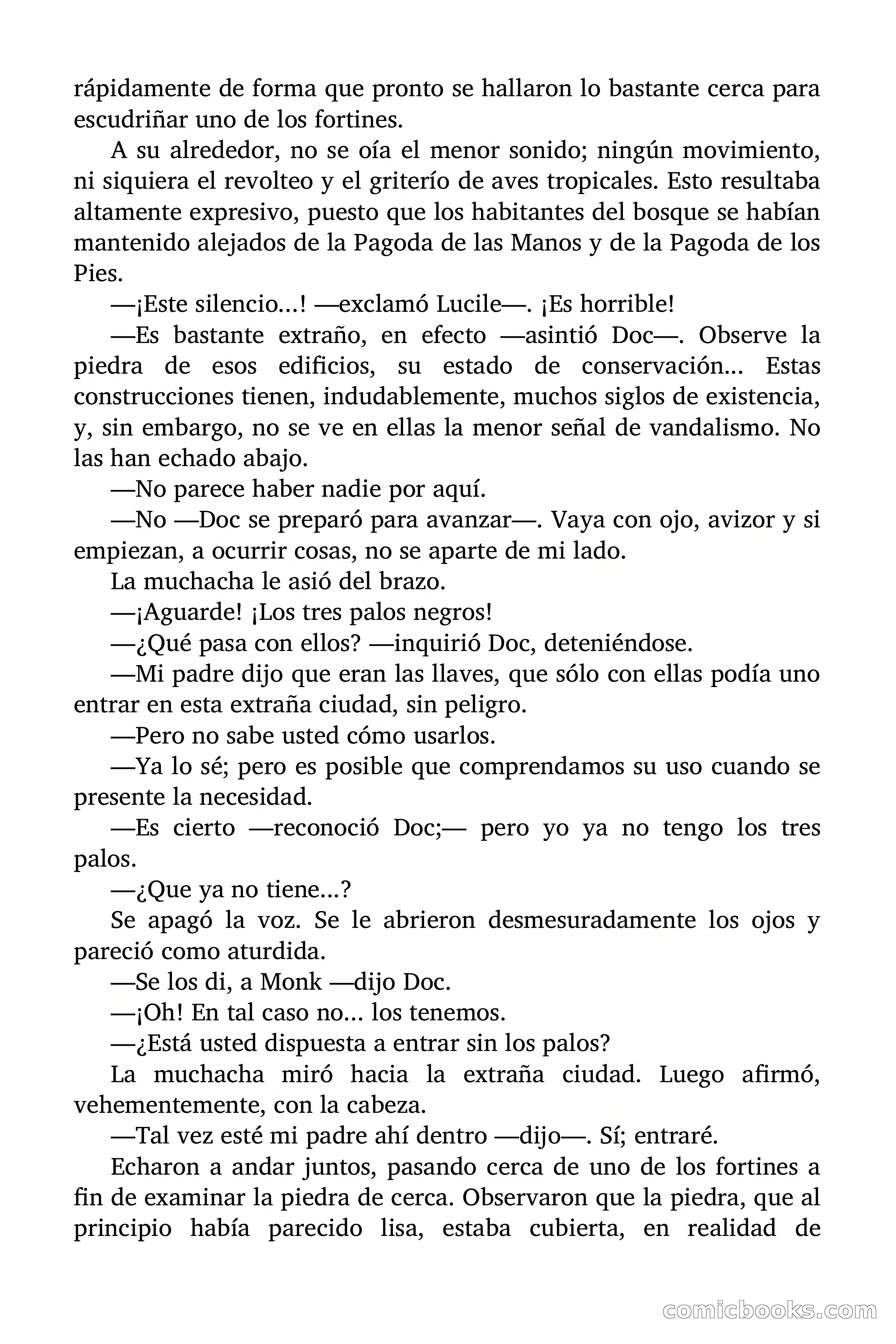 Doc Savage: El hombre de las mil cabezas — page 136 of 179