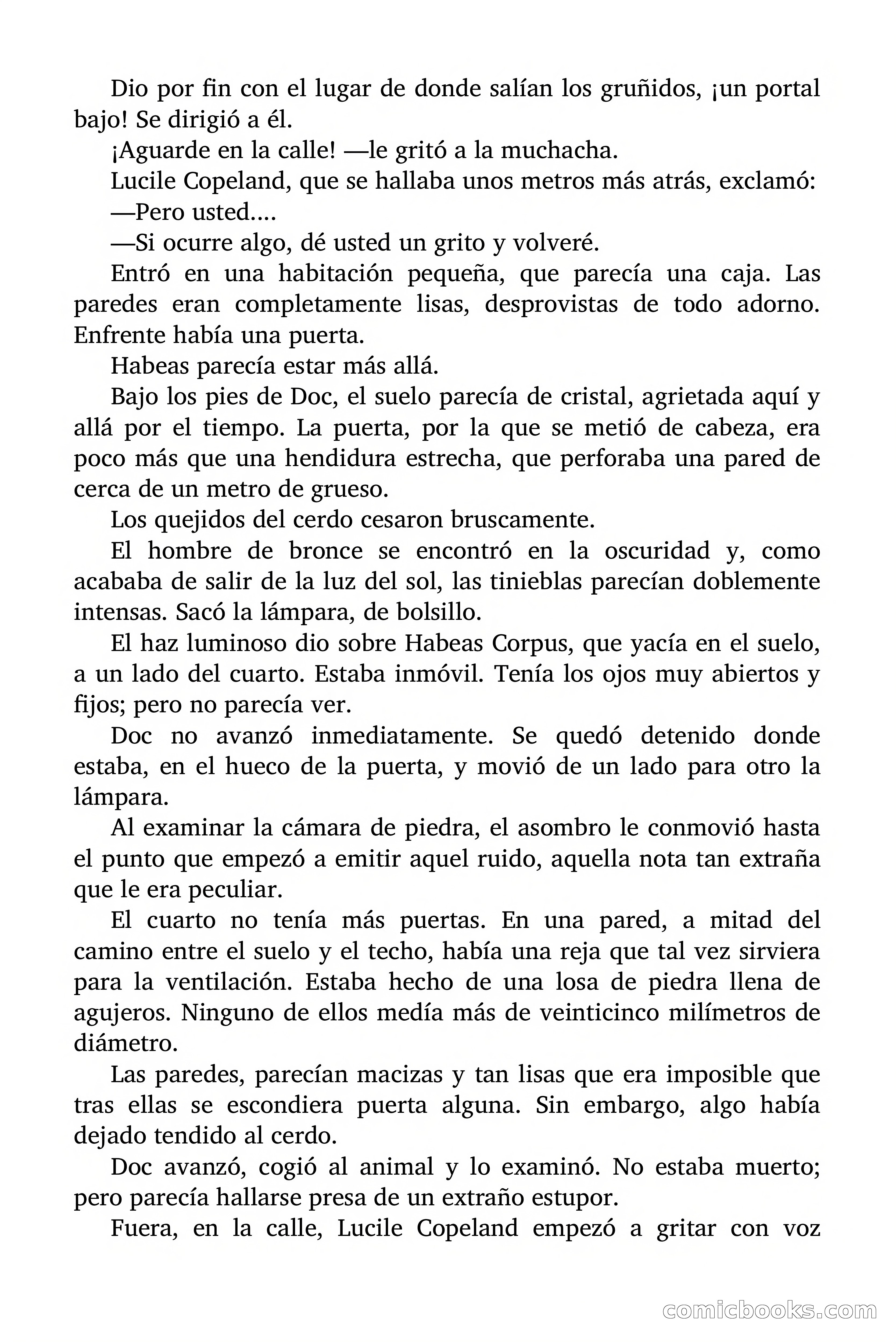 Doc Savage: El hombre de las mil cabezas — page 142 of 179