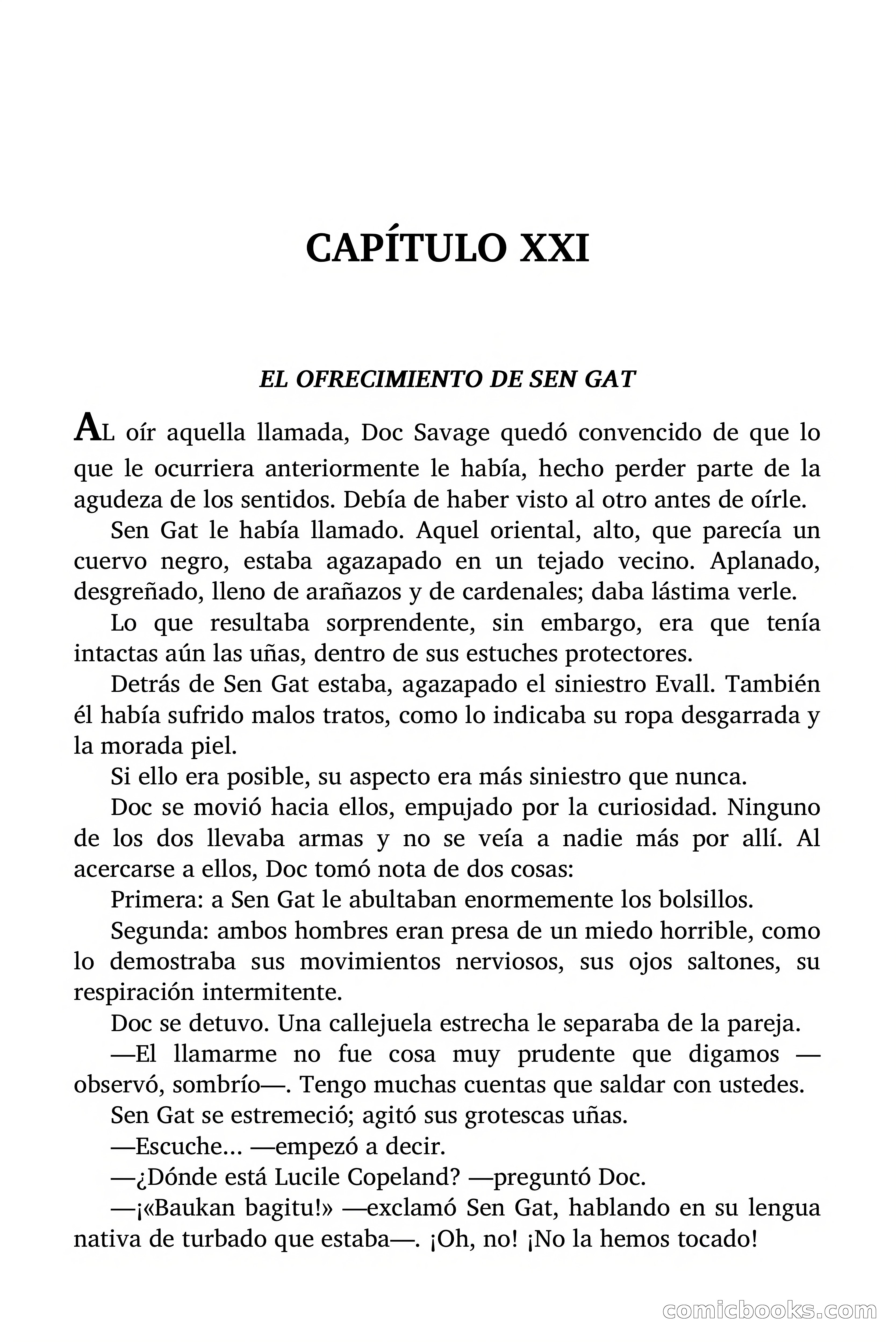 Doc Savage: El hombre de las mil cabezas — page 146 of 179