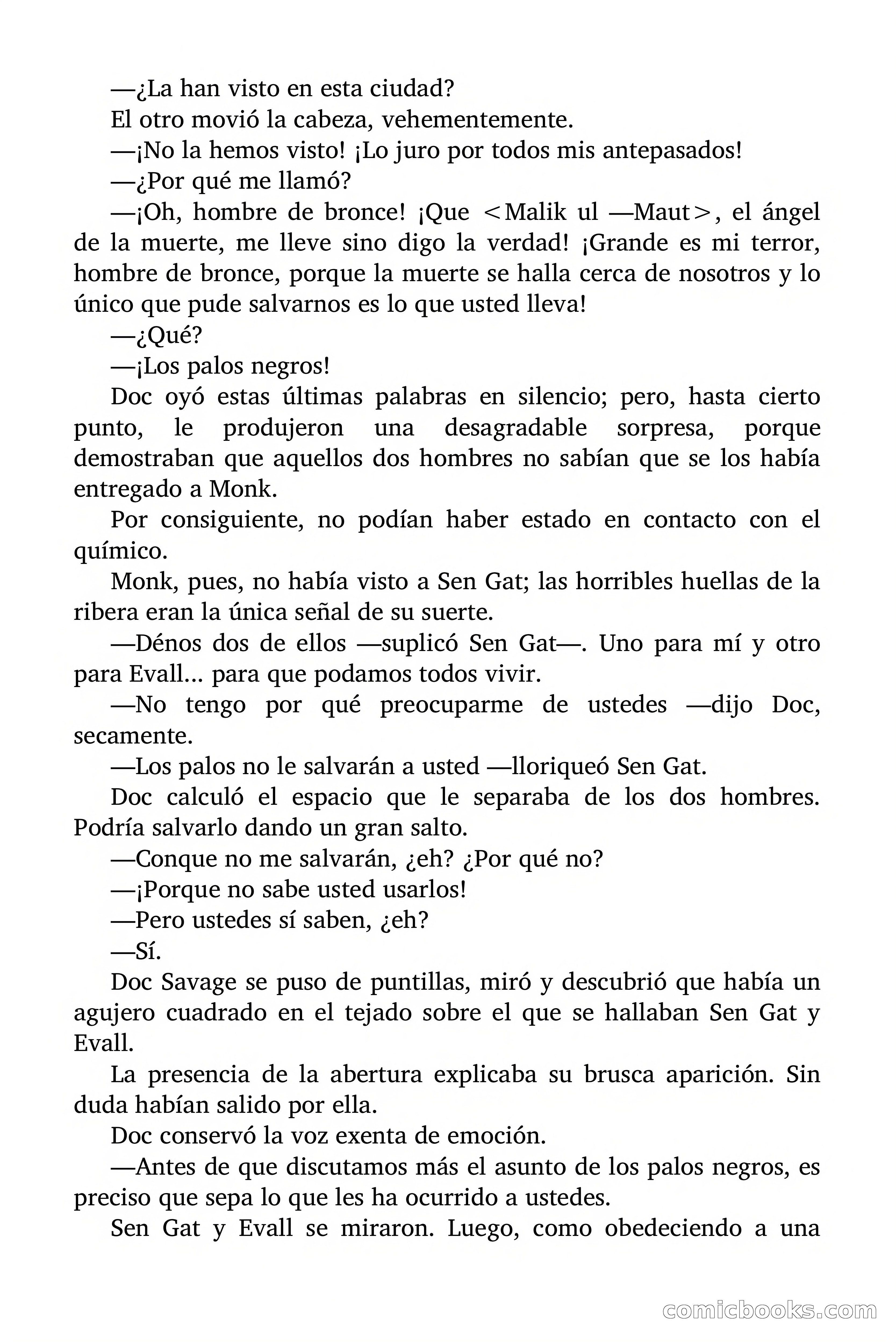 Doc Savage: El hombre de las mil cabezas — page 147 of 179
