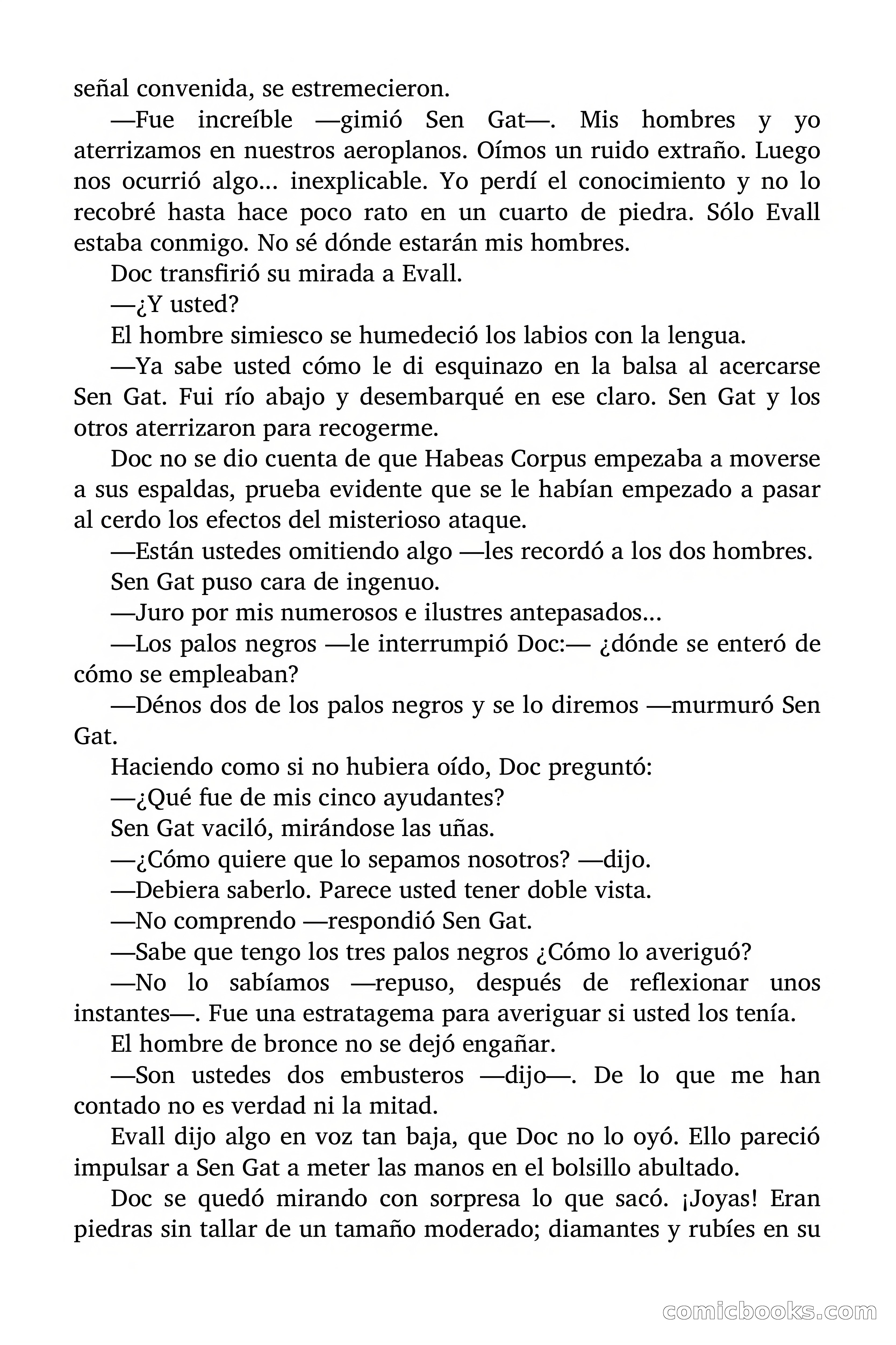 Doc Savage: El hombre de las mil cabezas — page 148 of 179