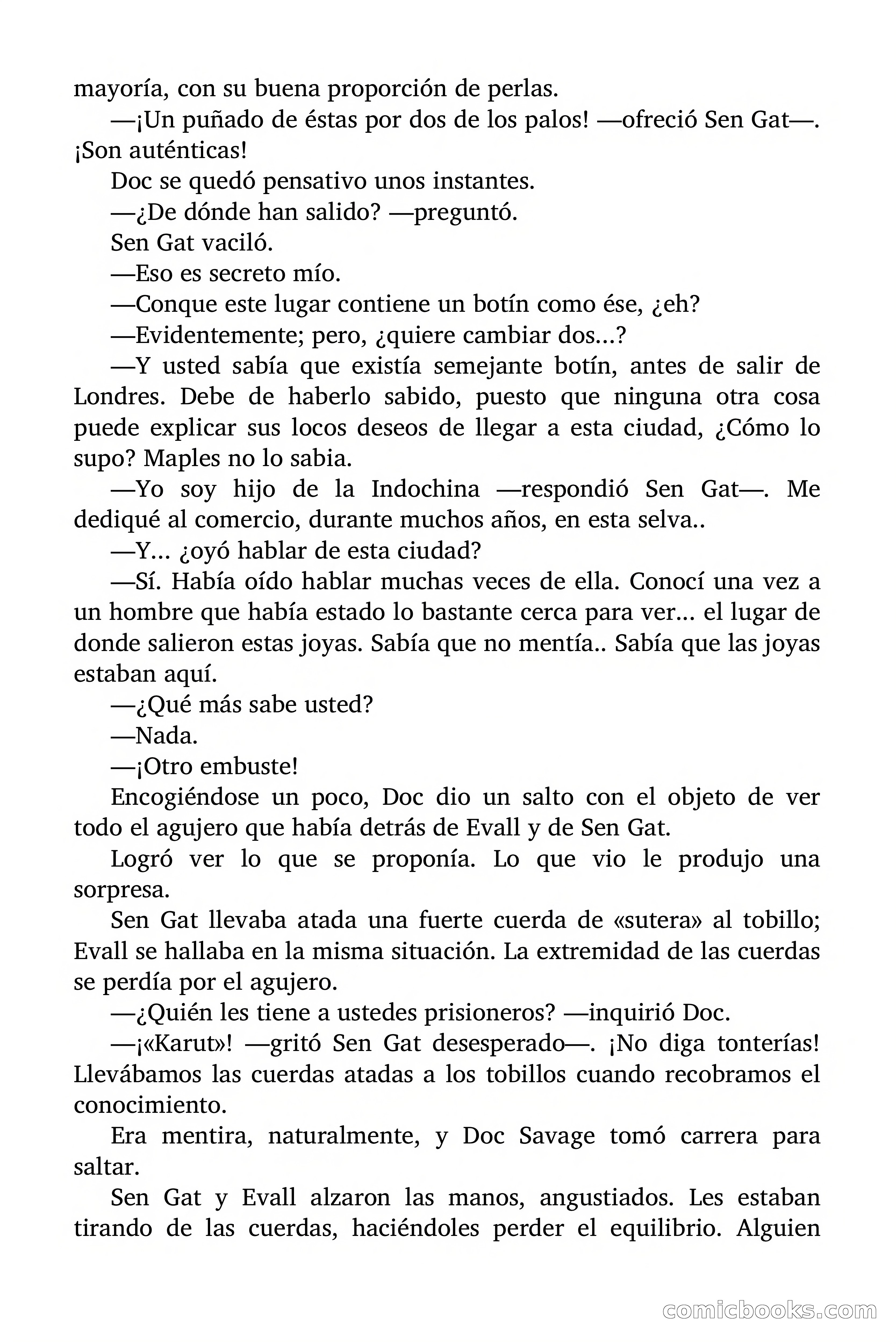 Doc Savage: El hombre de las mil cabezas — page 149 of 179