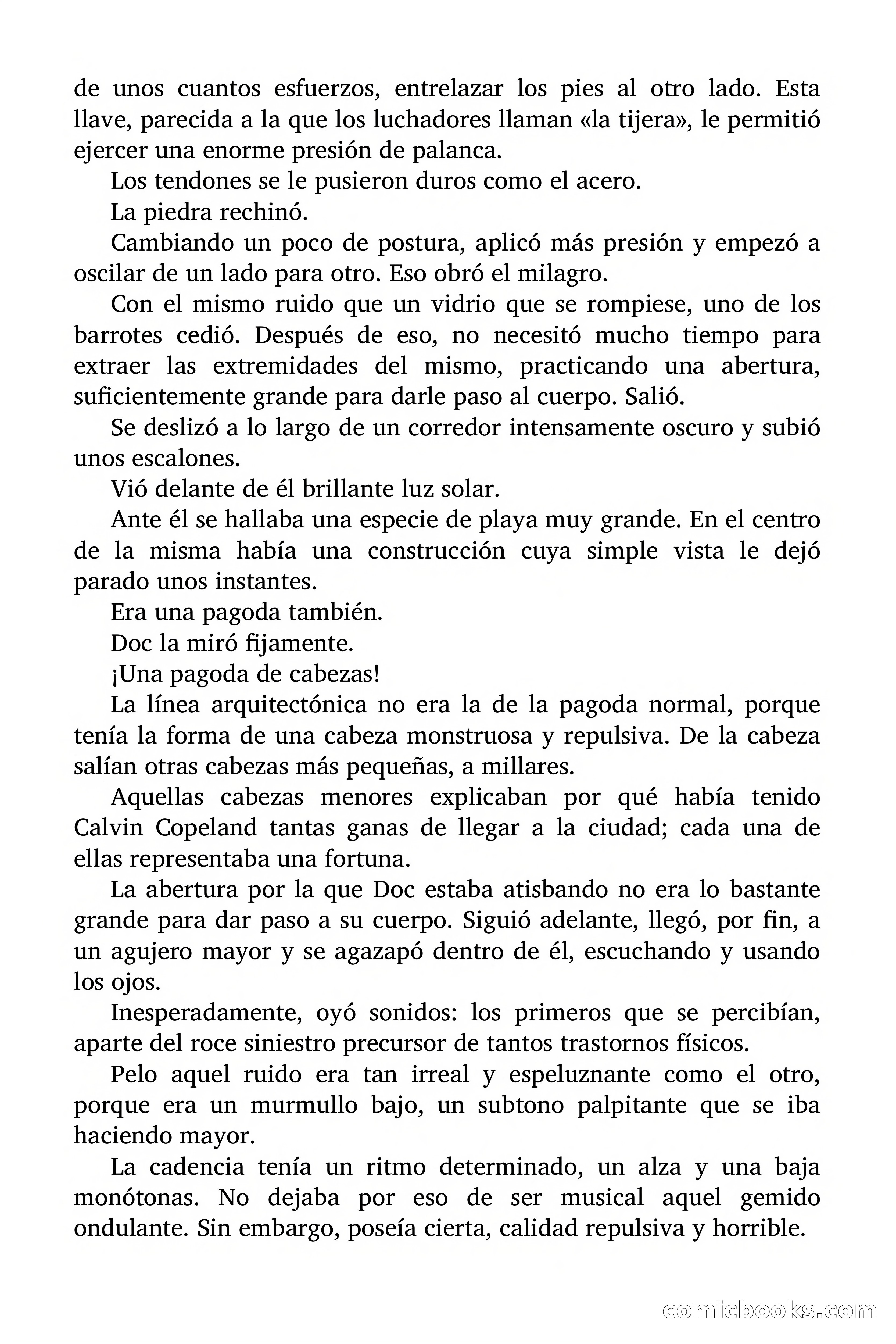Doc Savage: El hombre de las mil cabezas — page 154 of 179