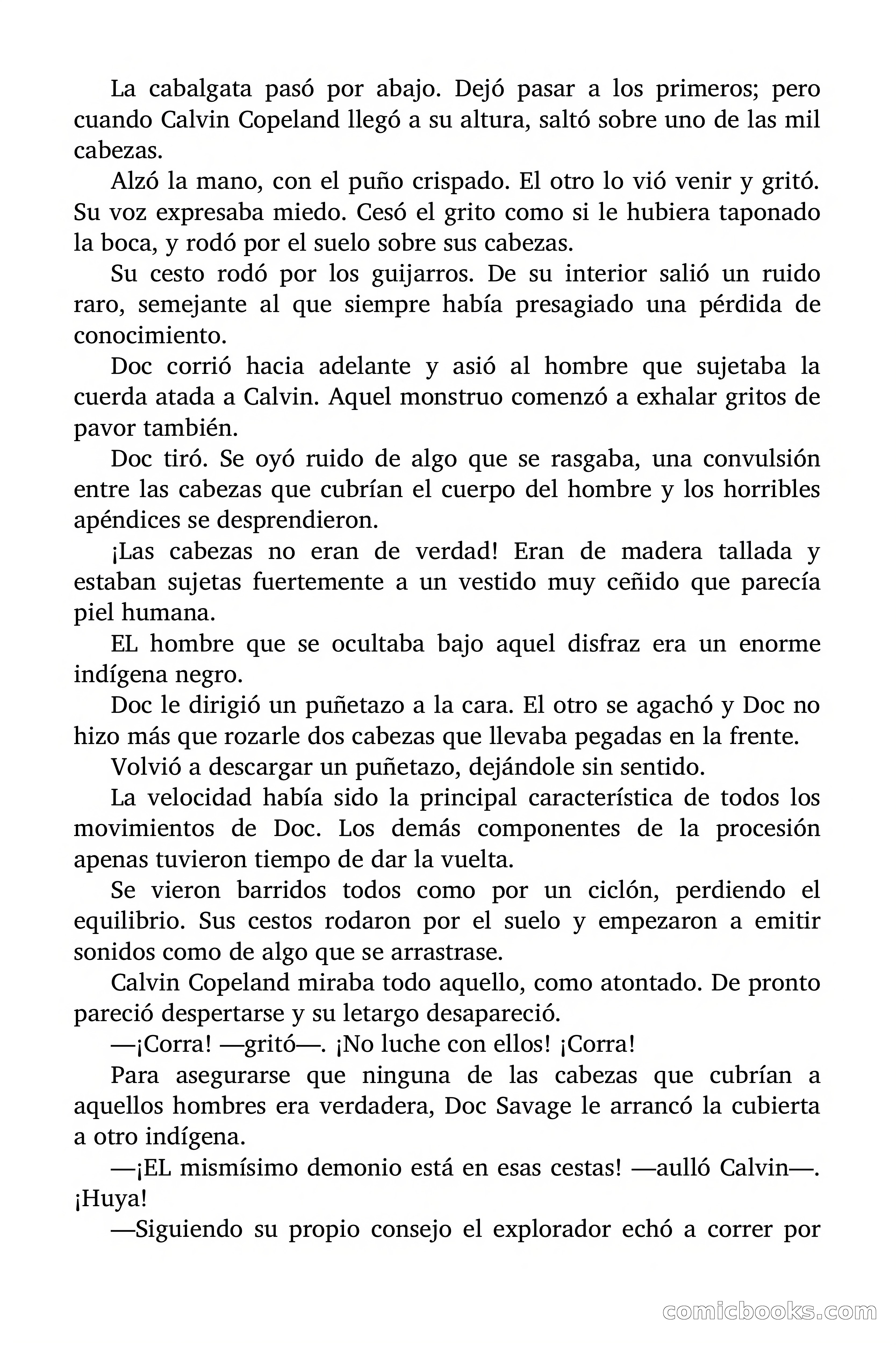 Doc Savage: El hombre de las mil cabezas — page 156 of 179