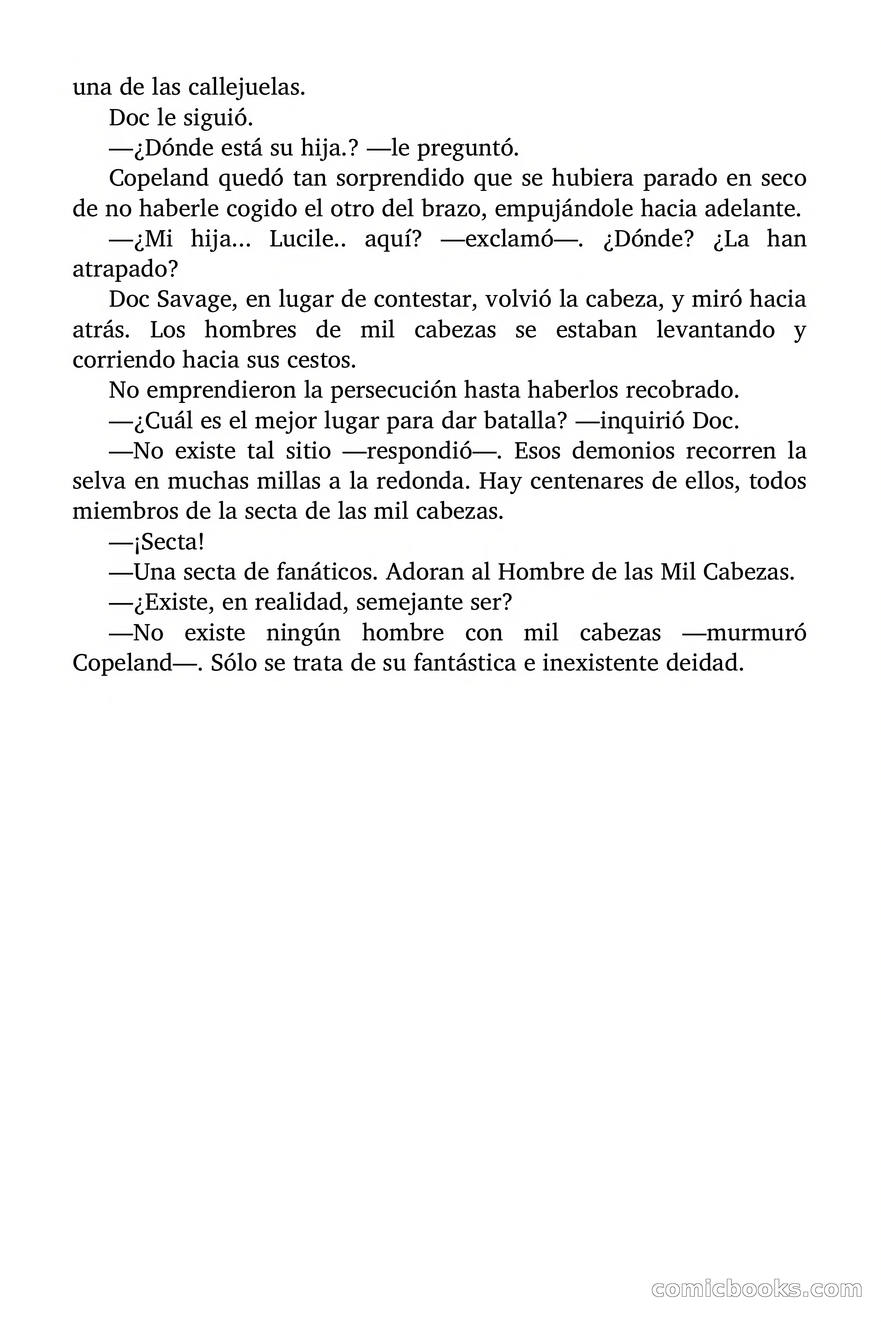 Doc Savage: El hombre de las mil cabezas — page 157 of 179