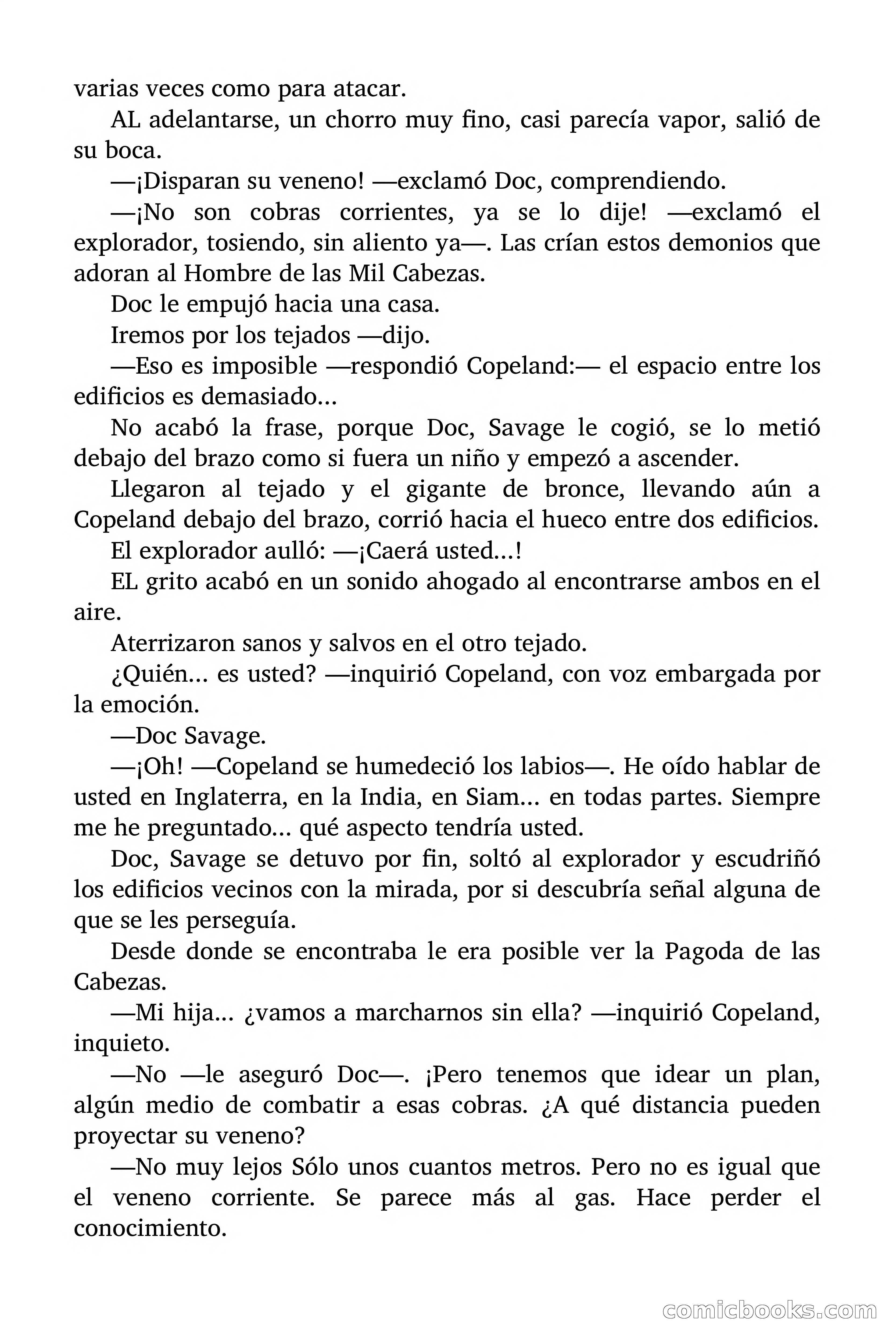 Doc Savage: El hombre de las mil cabezas — page 159 of 179