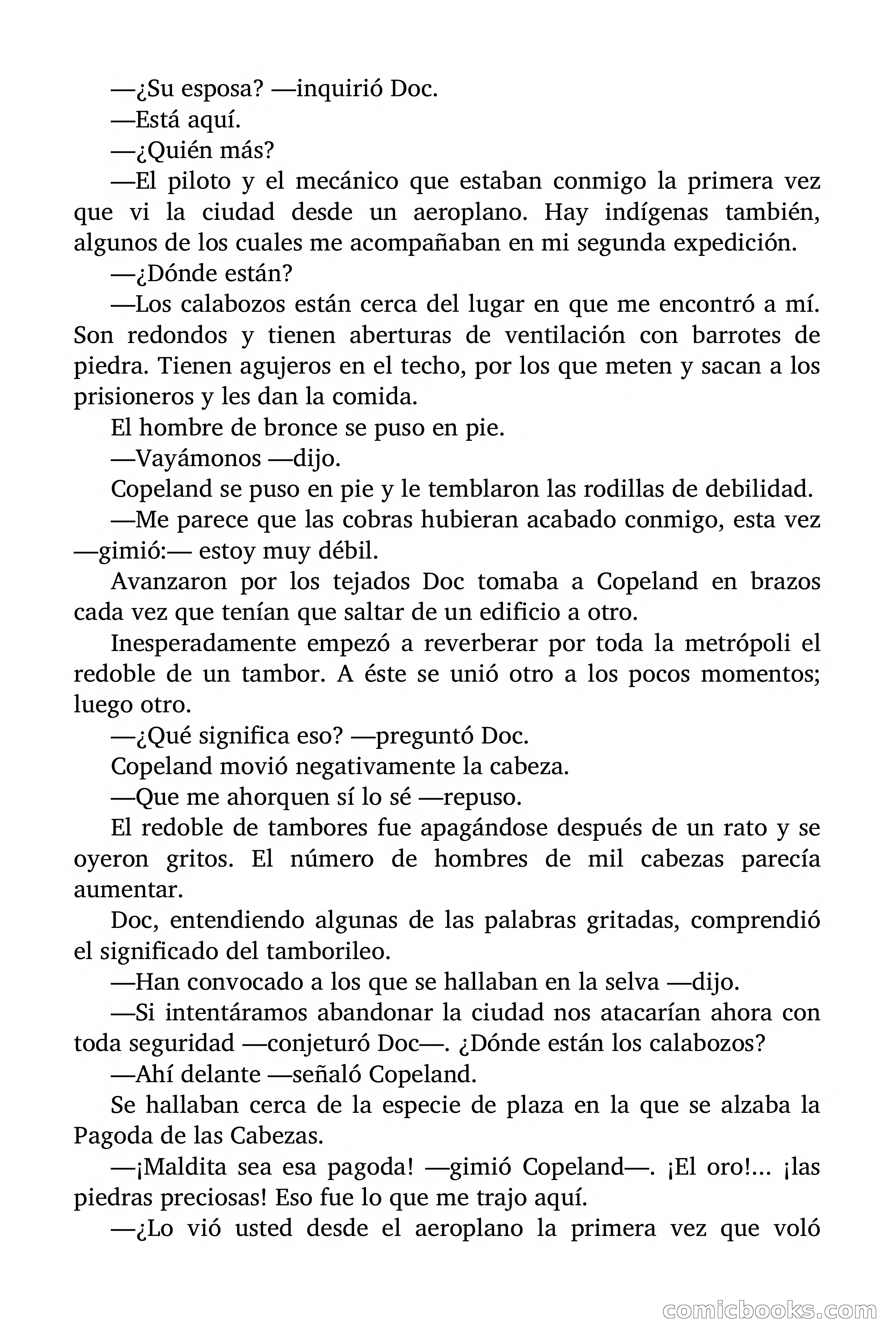 Doc Savage: El hombre de las mil cabezas — page 161 of 179