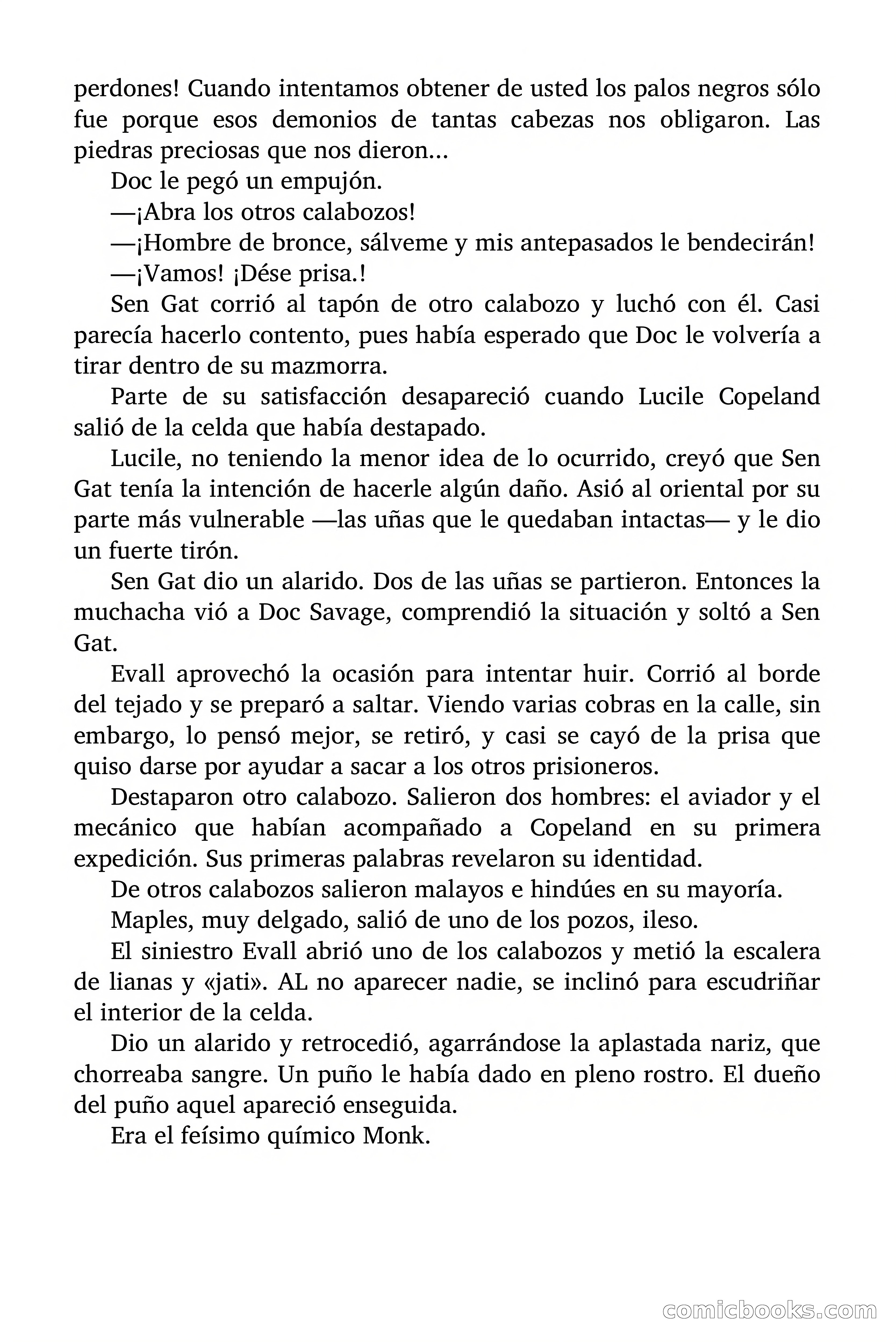 Doc Savage: El hombre de las mil cabezas — page 163 of 179