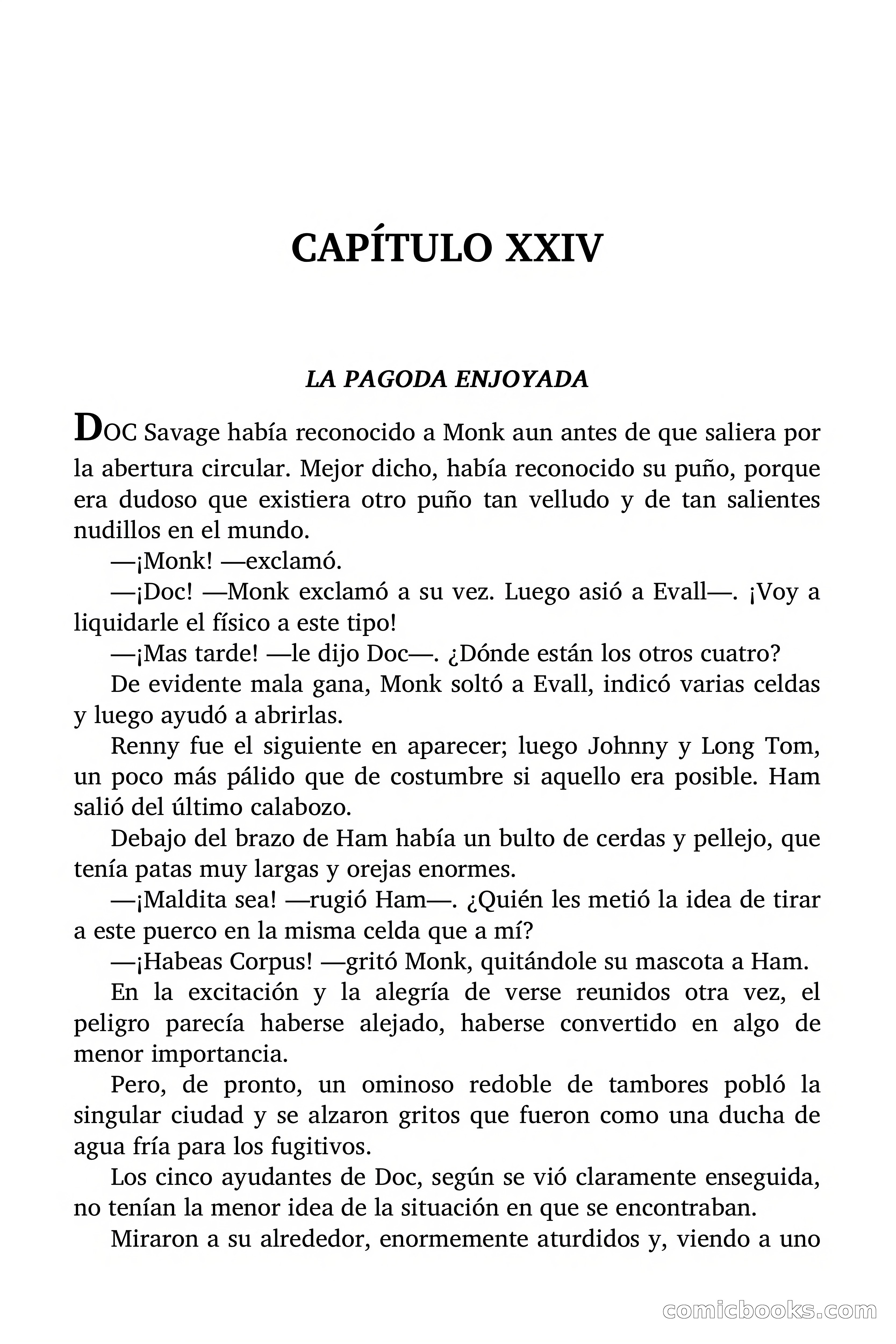 Doc Savage: El hombre de las mil cabezas — page 164 of 179