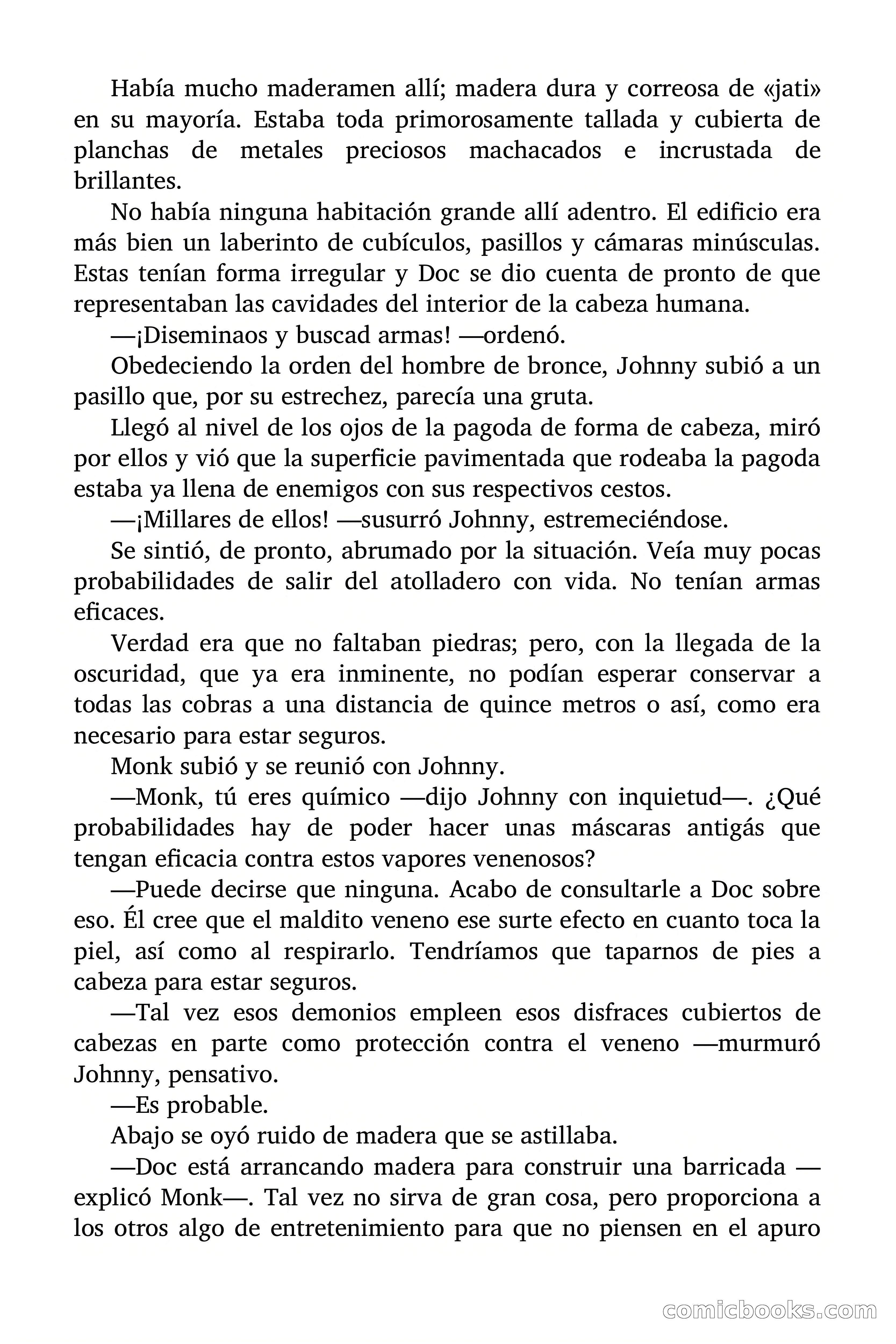 Doc Savage: El hombre de las mil cabezas — page 167 of 179