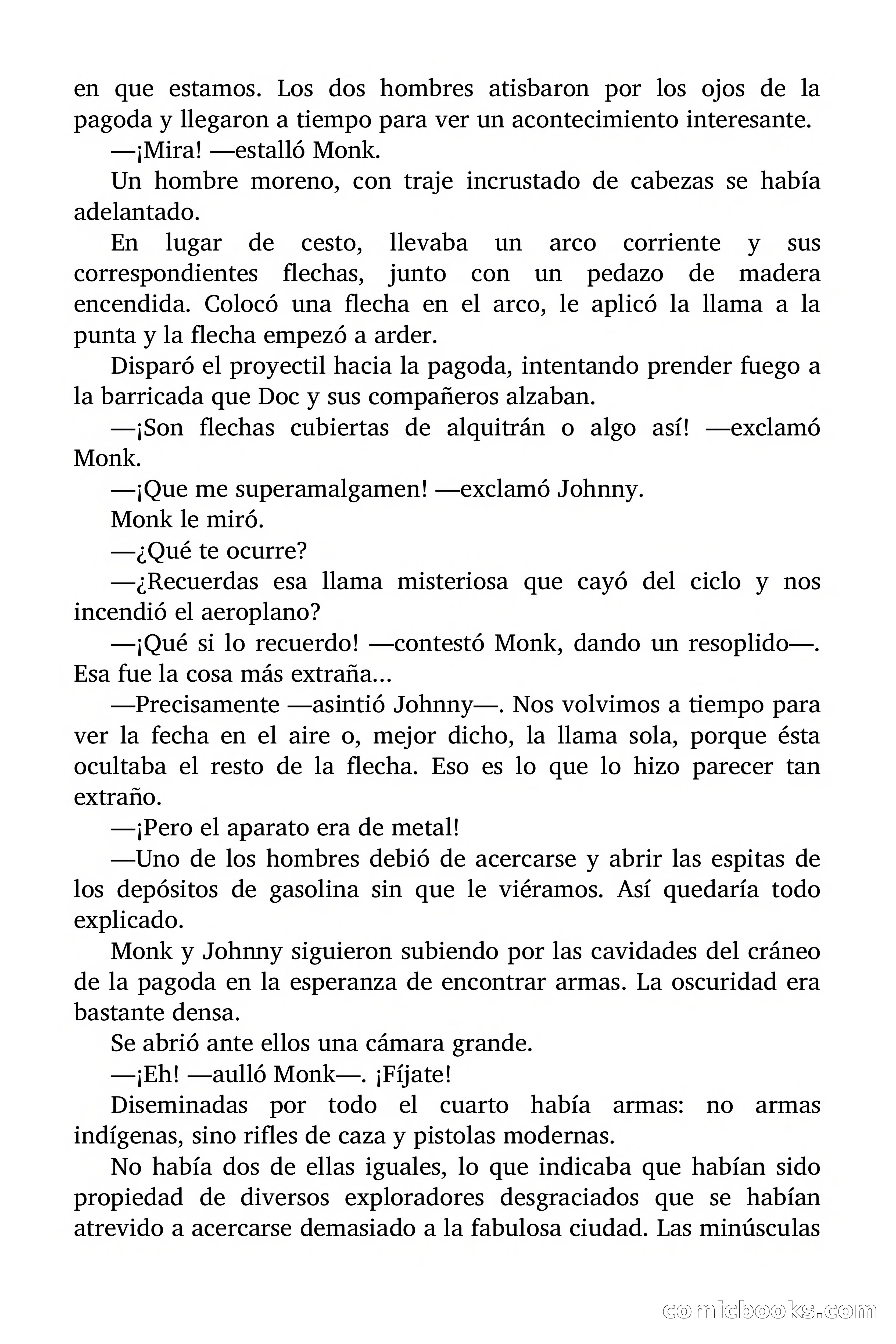 Doc Savage: El hombre de las mil cabezas — page 168 of 179