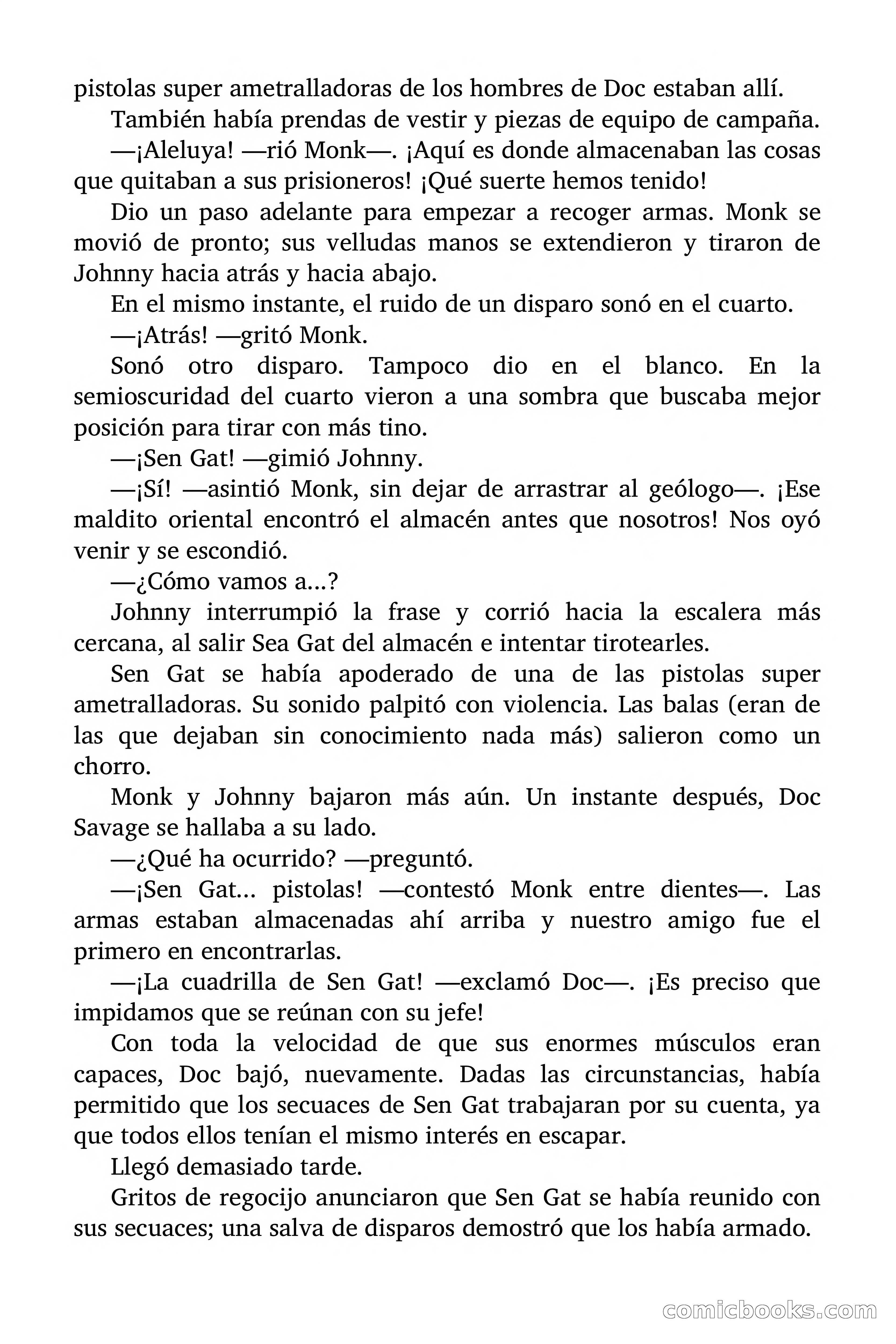 Doc Savage: El hombre de las mil cabezas — page 169 of 179