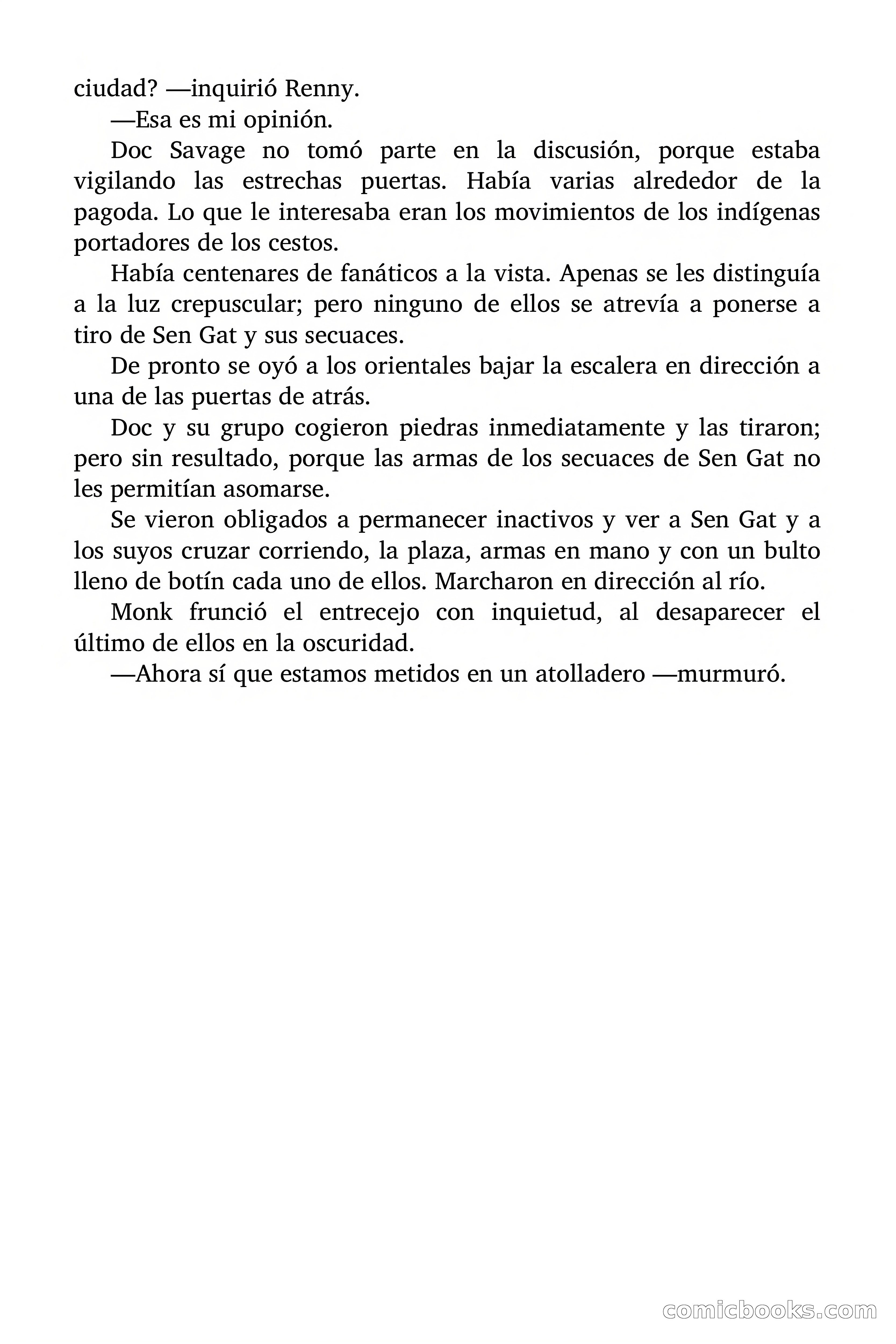 Doc Savage: El hombre de las mil cabezas — page 171 of 179