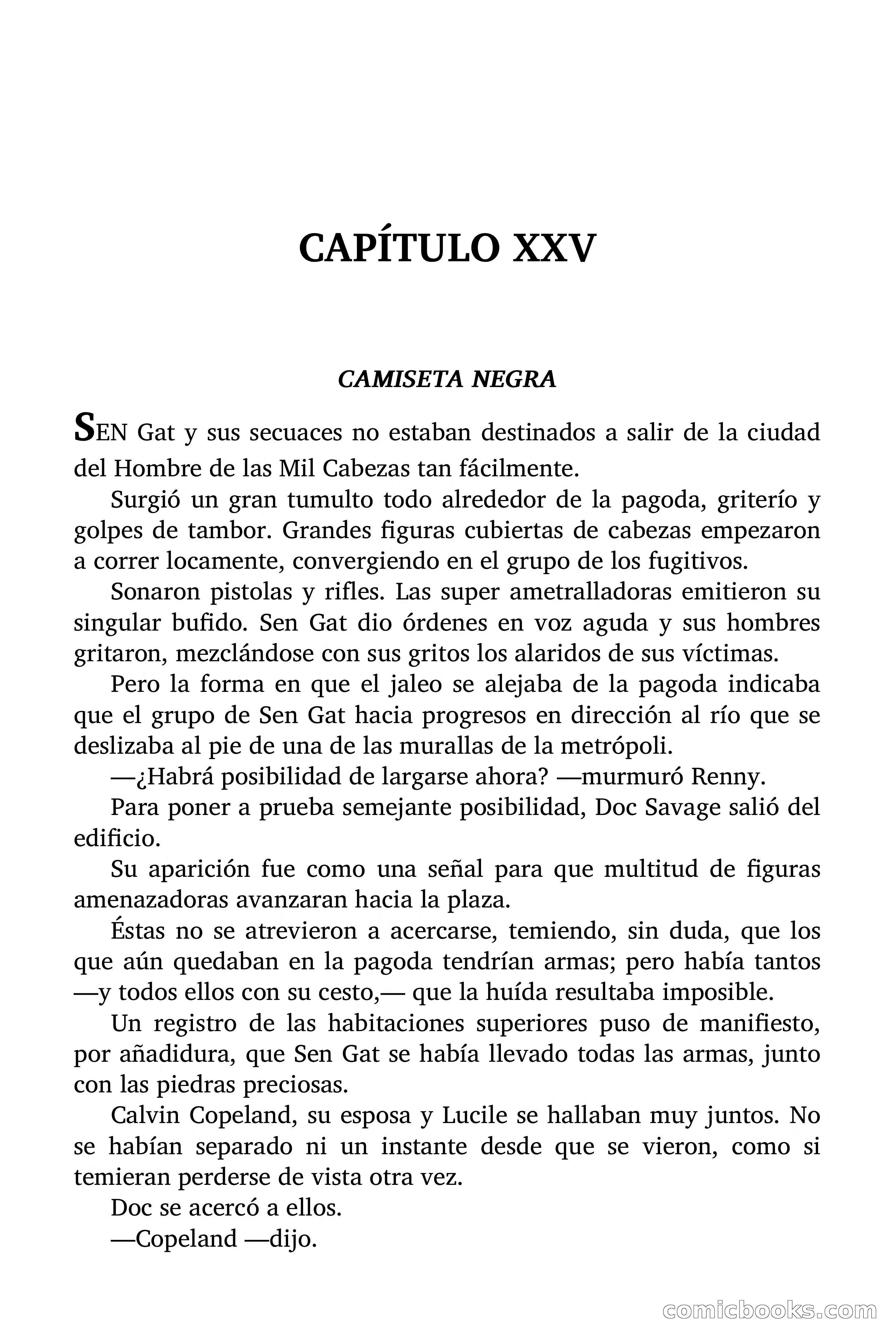 Doc Savage: El hombre de las mil cabezas — page 172 of 179