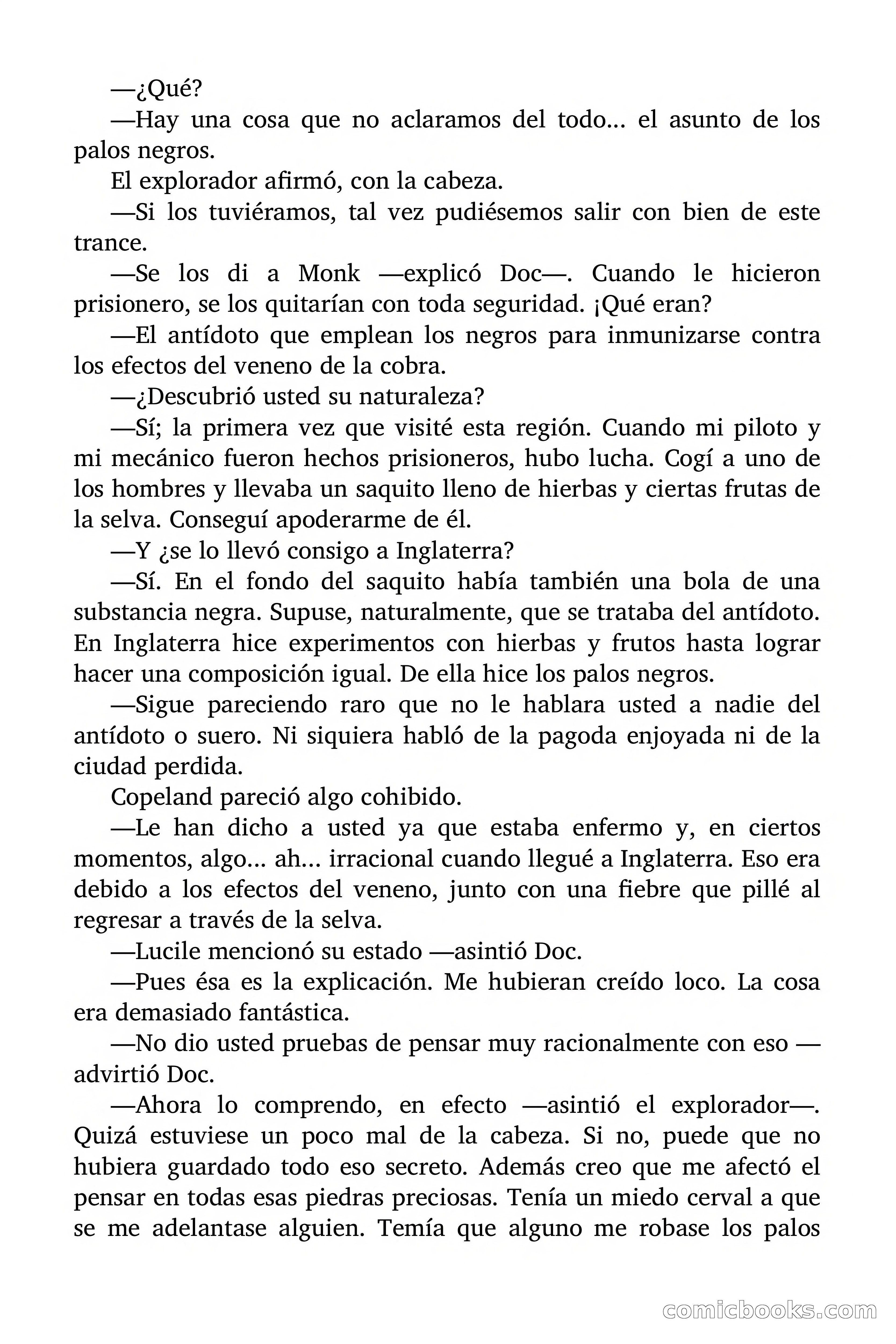 Doc Savage: El hombre de las mil cabezas — page 173 of 179