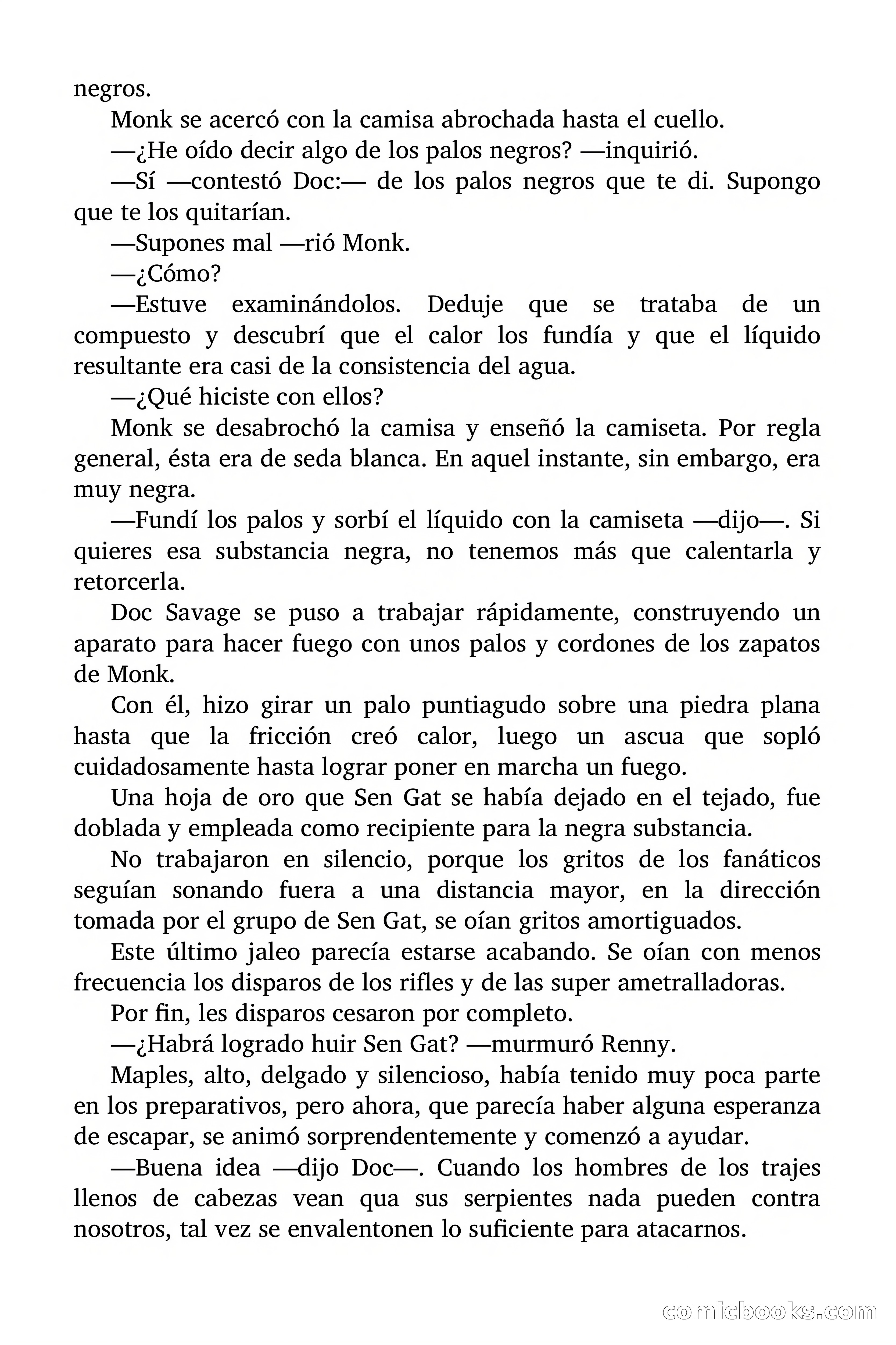 Doc Savage: El hombre de las mil cabezas — page 174 of 179