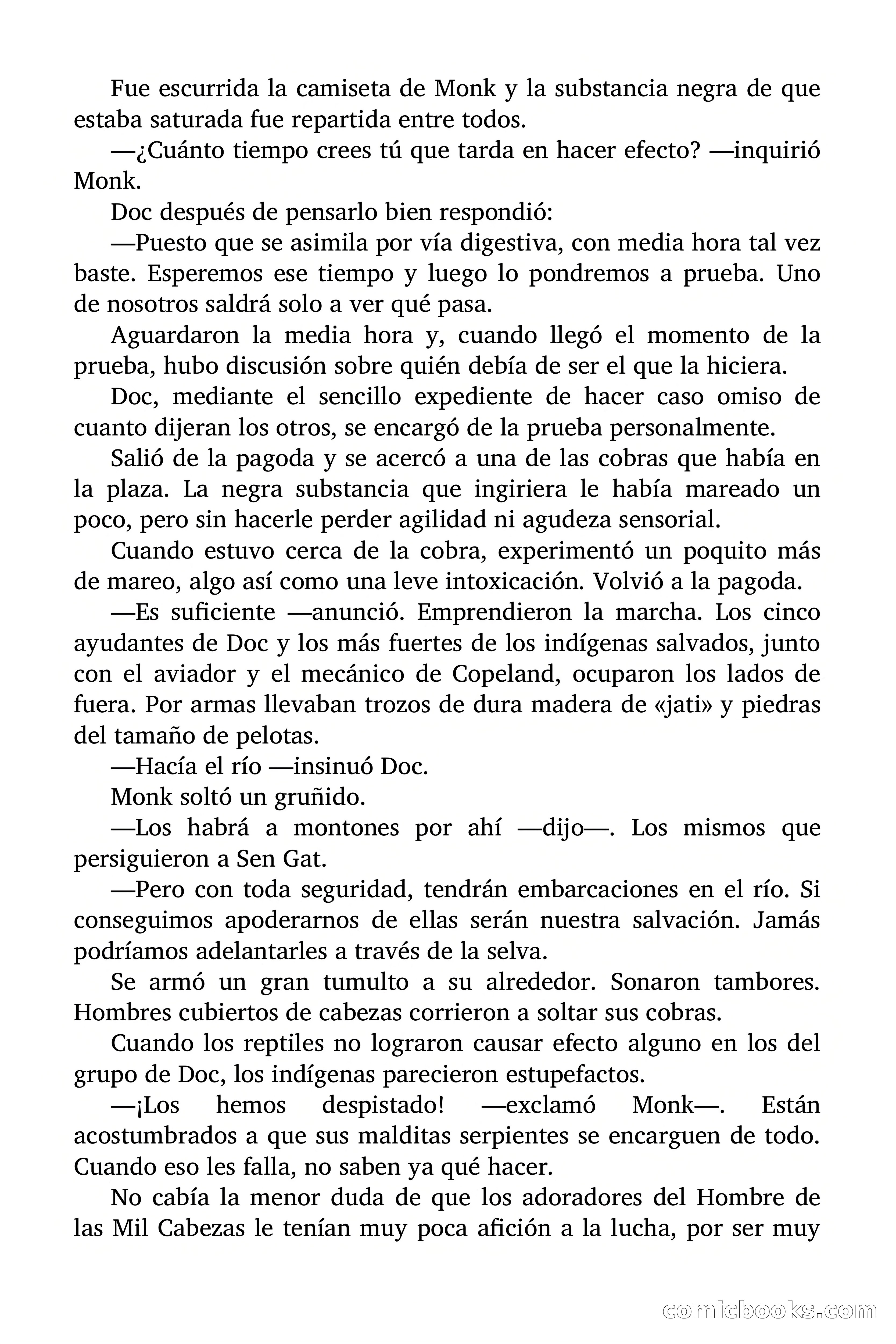 Doc Savage: El hombre de las mil cabezas — page 175 of 179