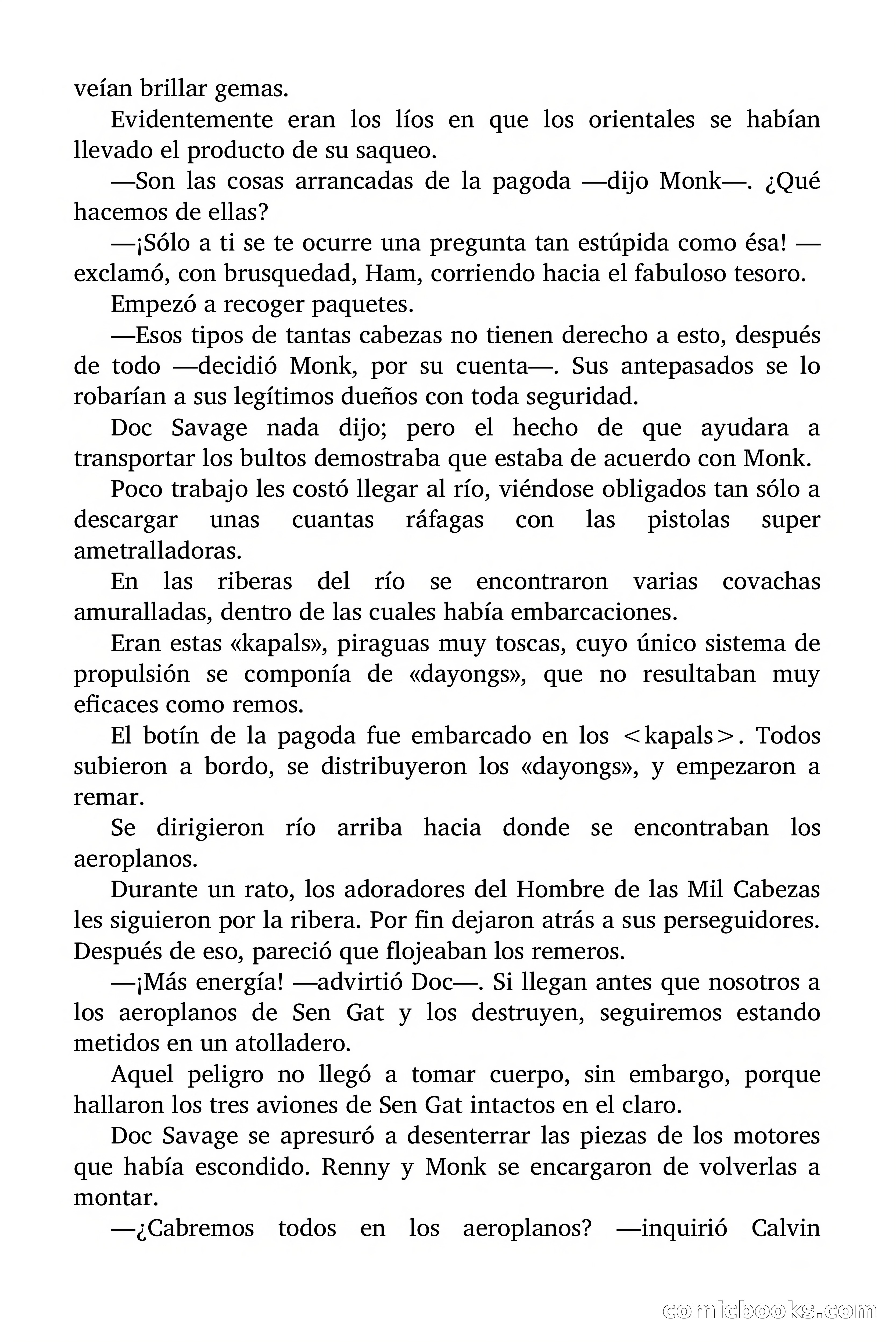 Doc Savage: El hombre de las mil cabezas — page 178 of 179