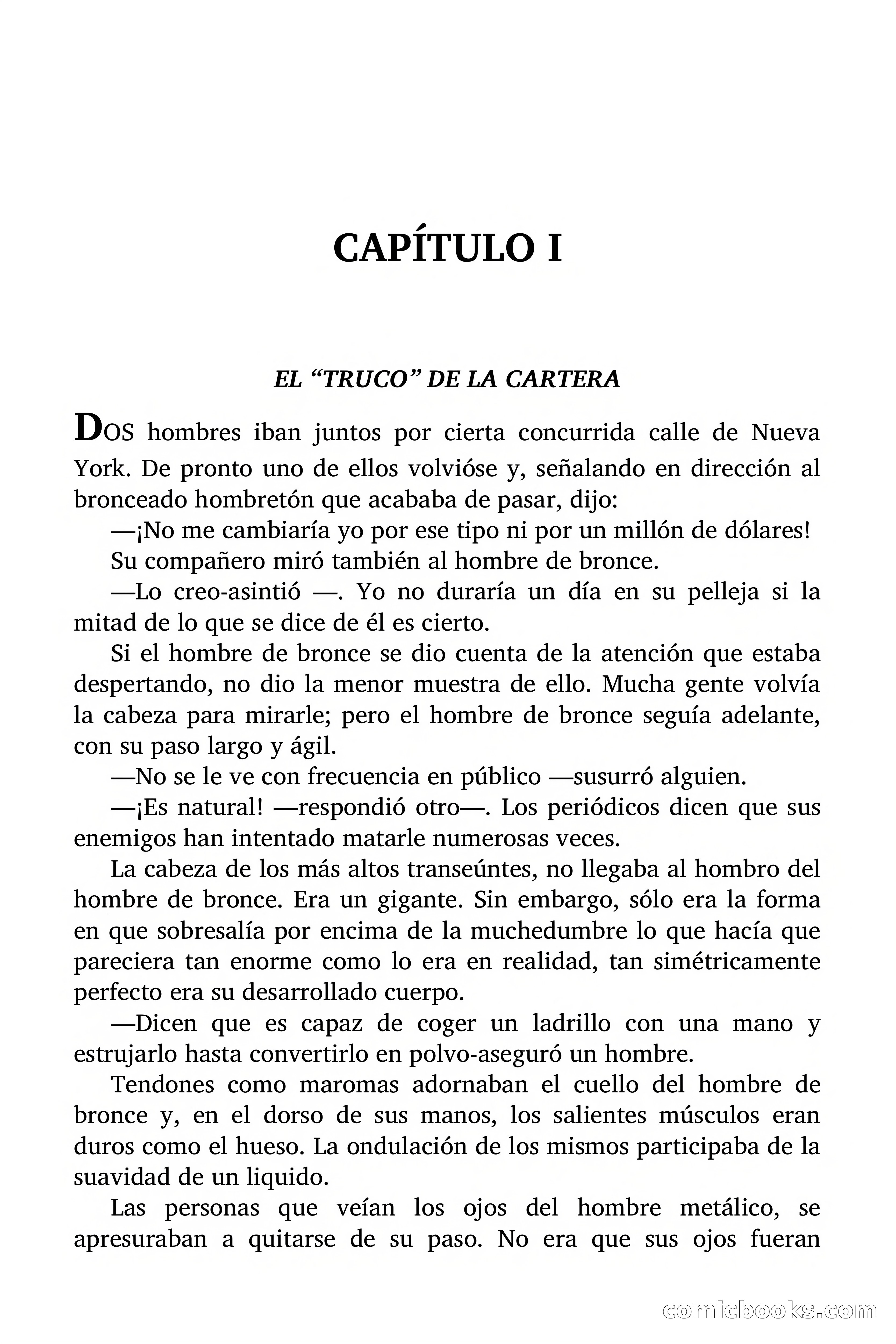 Doc Savage: Manantial de Juventud — page 3 of 155
