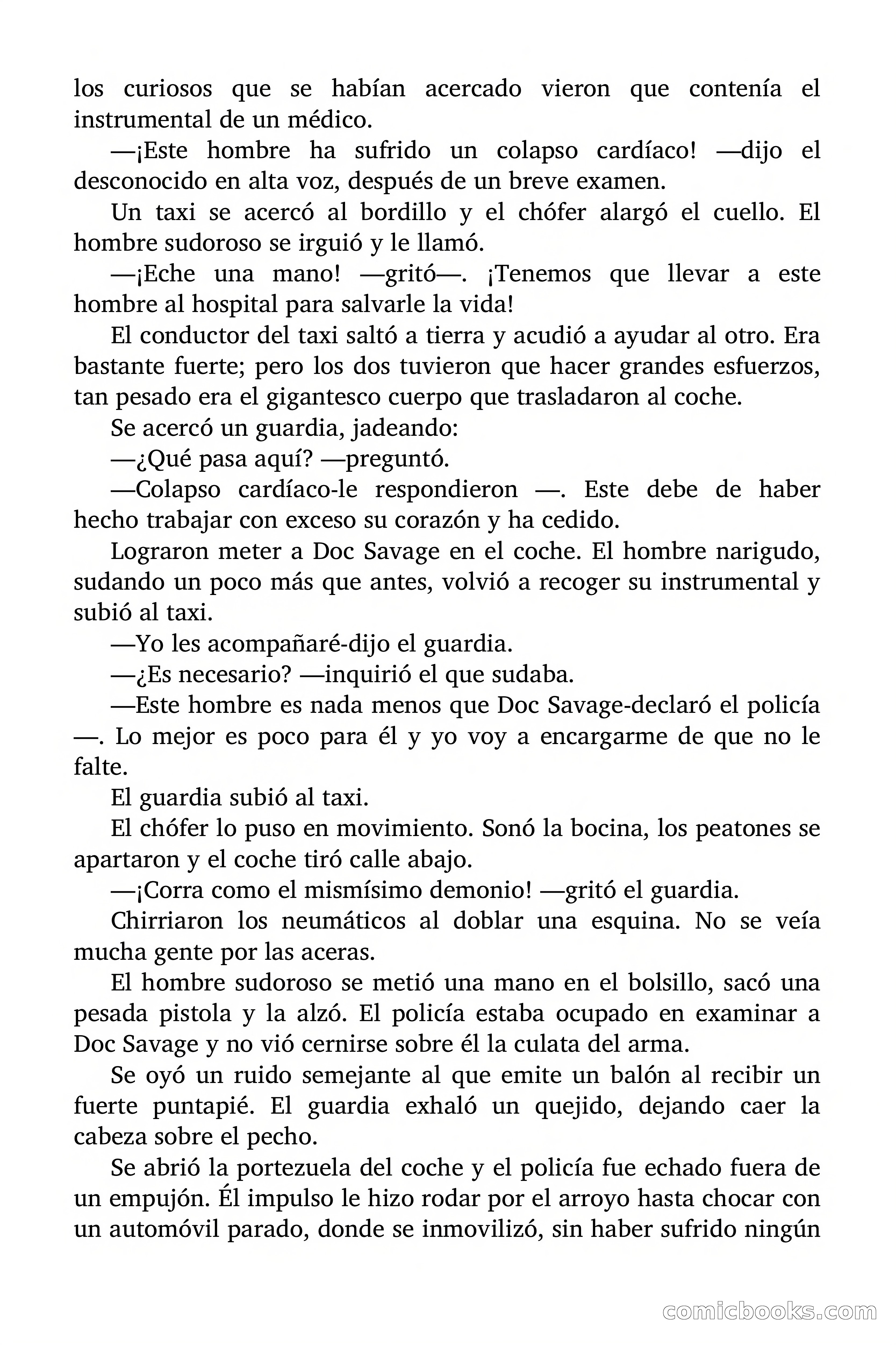 Doc Savage: Manantial de Juventud — page 5 of 155