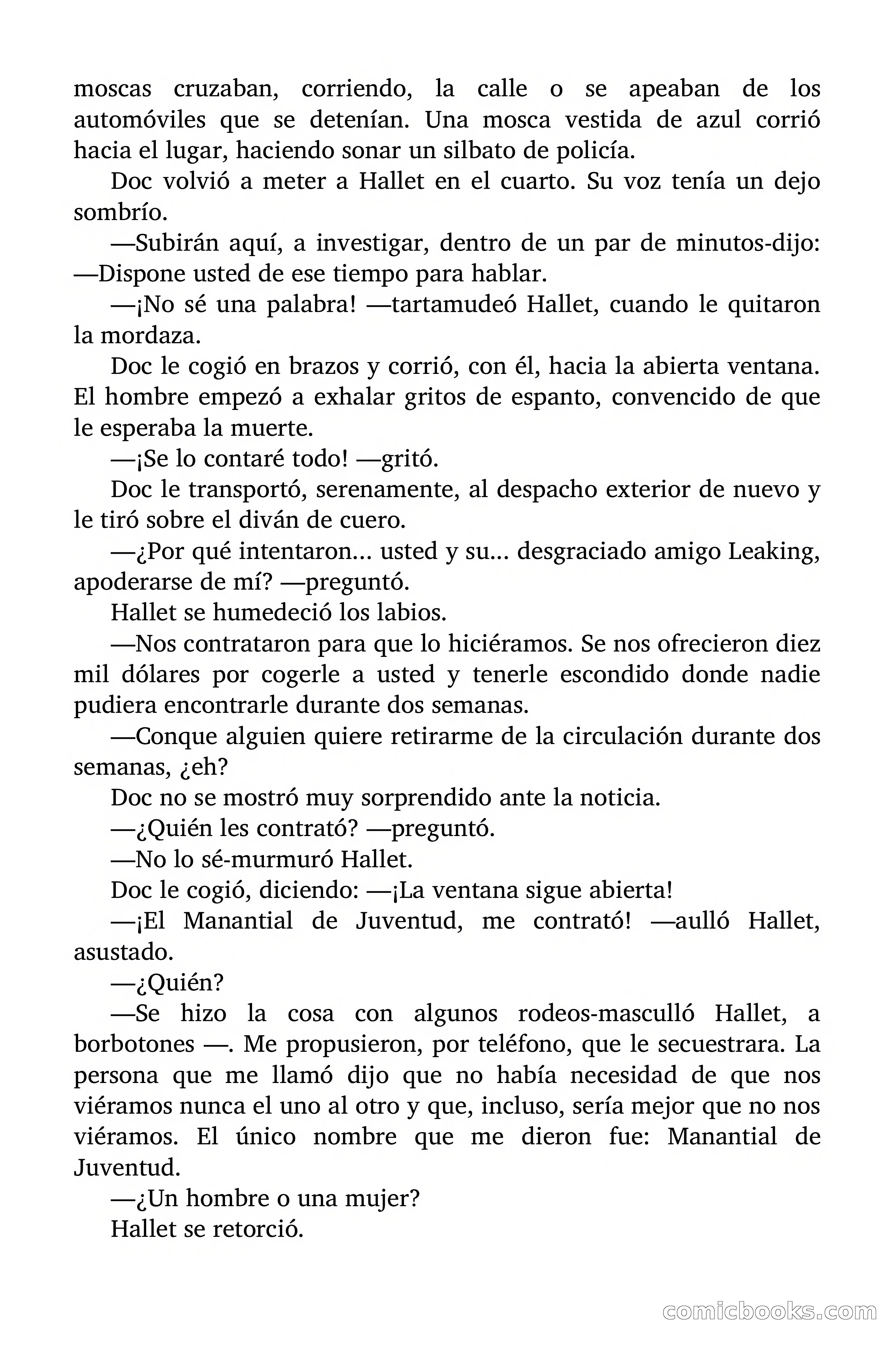 Doc Savage: Manantial de Juventud — page 13 of 155