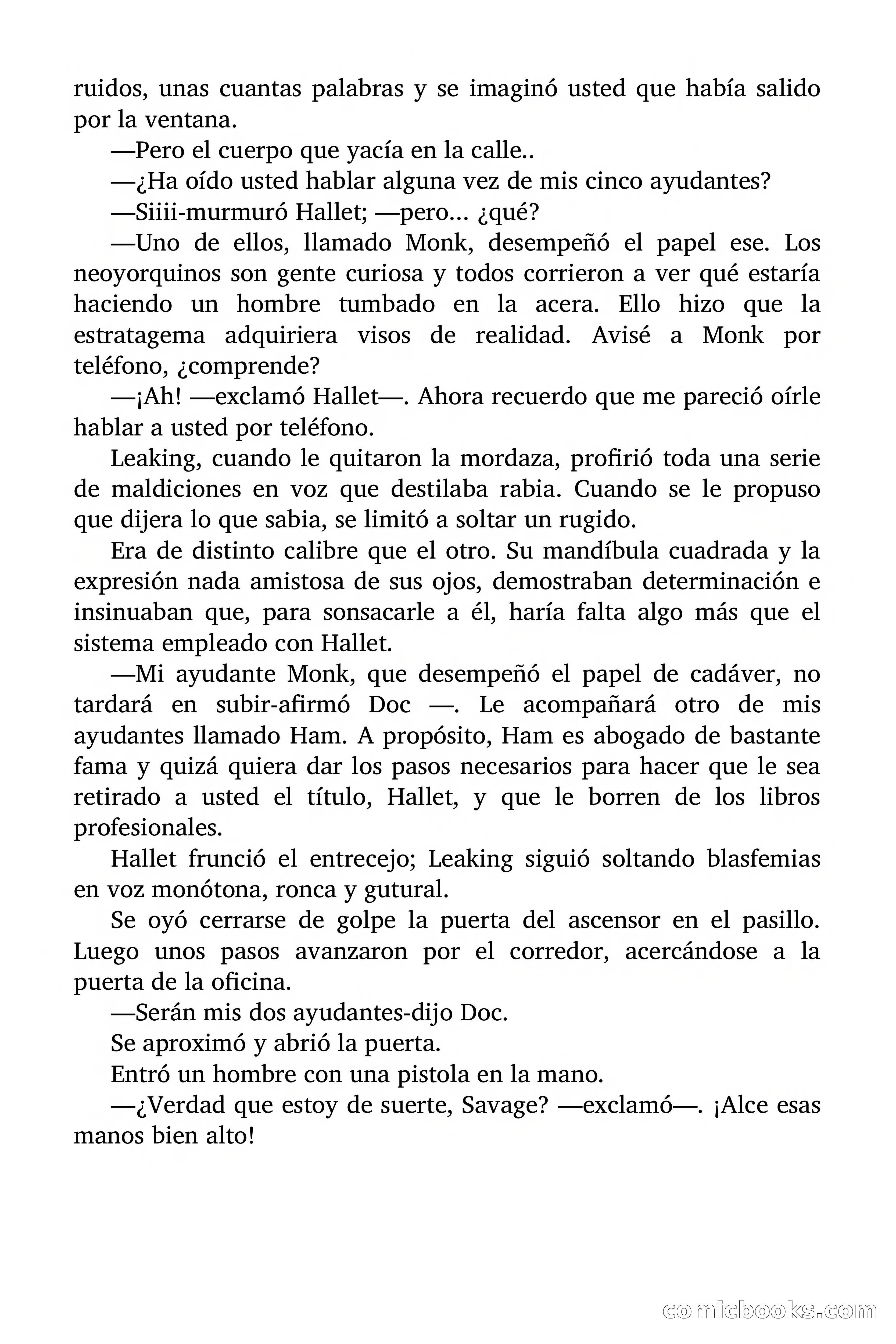 Doc Savage: Manantial de Juventud — page 15 of 155