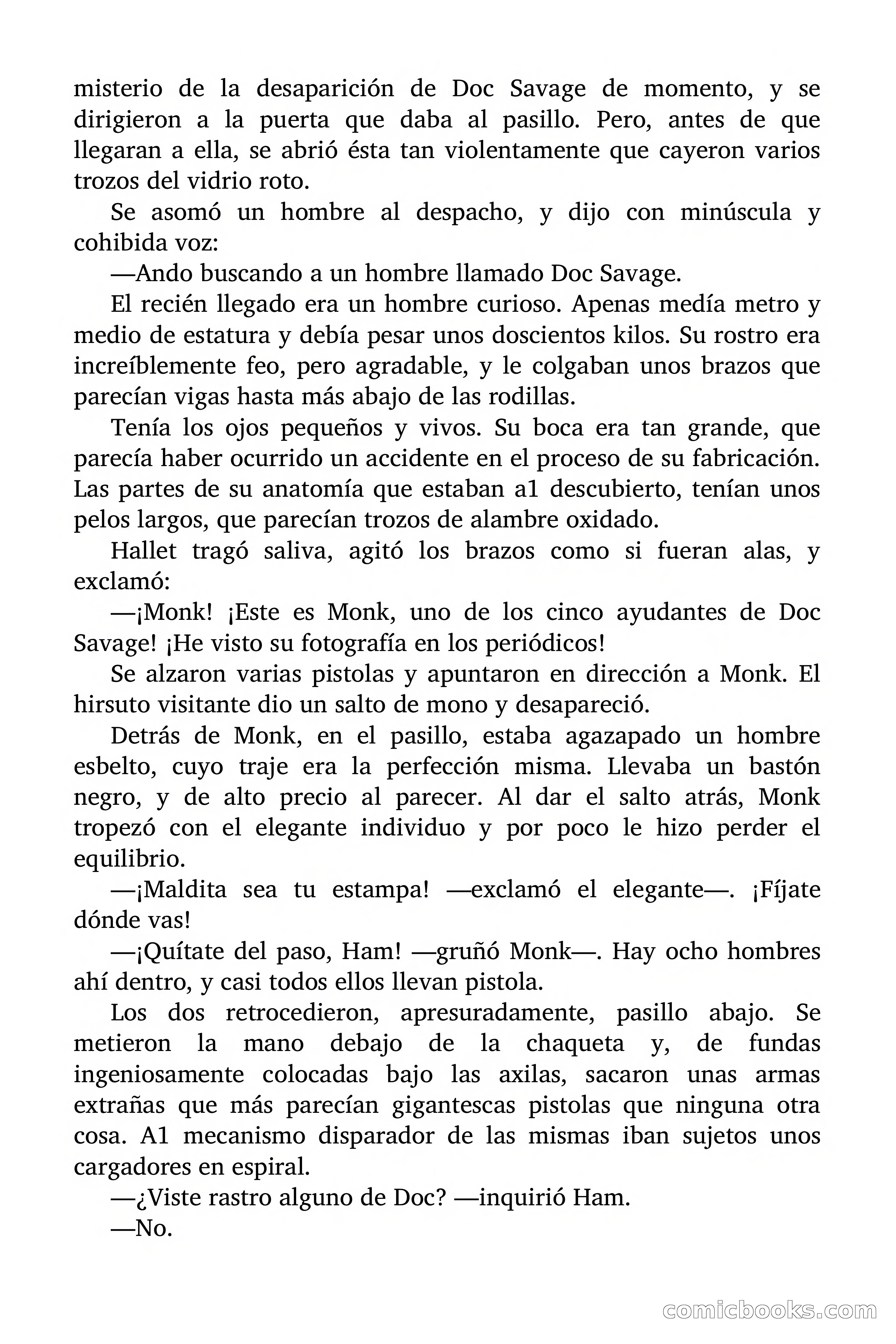 Doc Savage: Manantial de Juventud — page 19 of 155