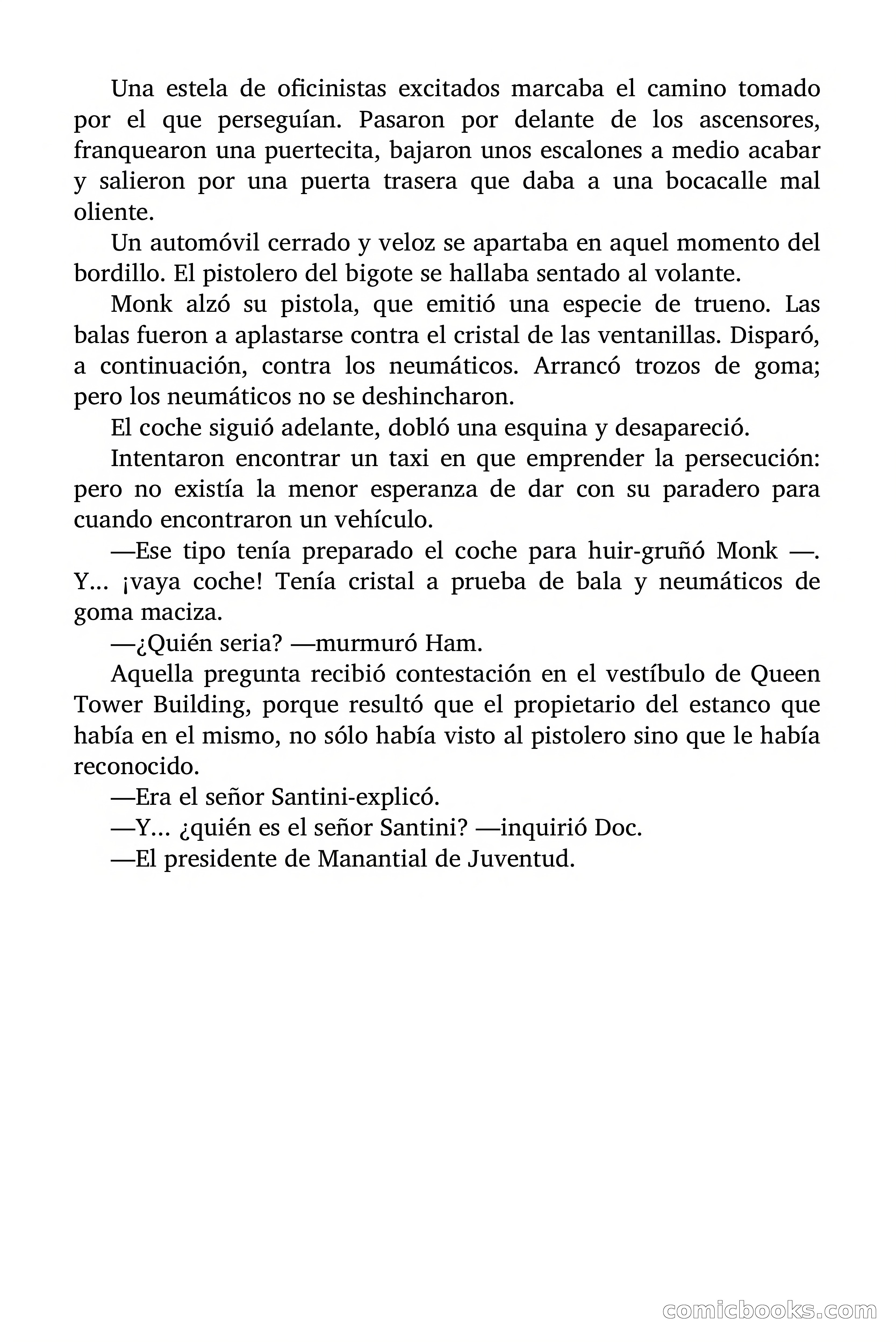 Doc Savage: Manantial de Juventud — page 24 of 155