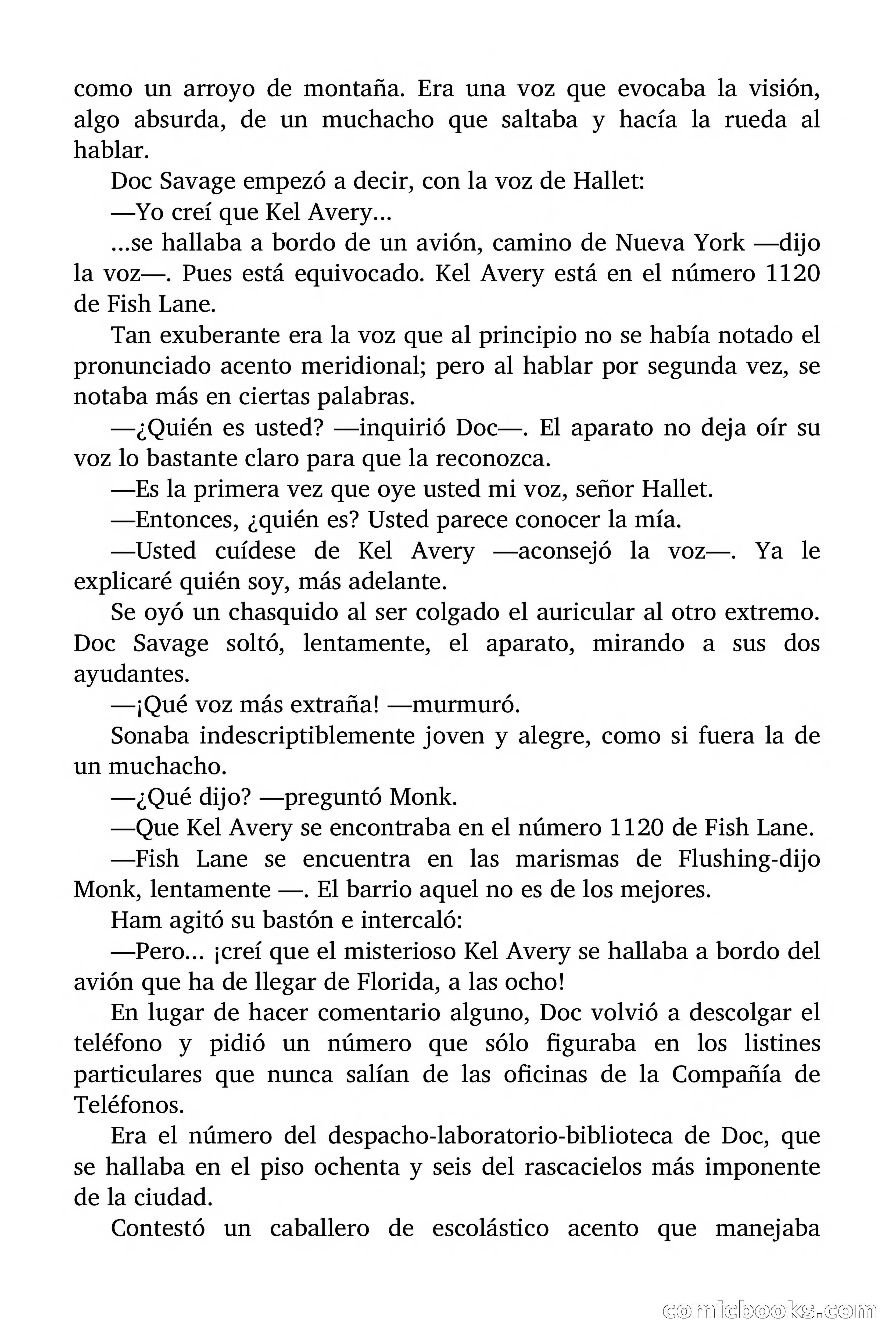 Doc Savage: Manantial de Juventud — page 29 of 155