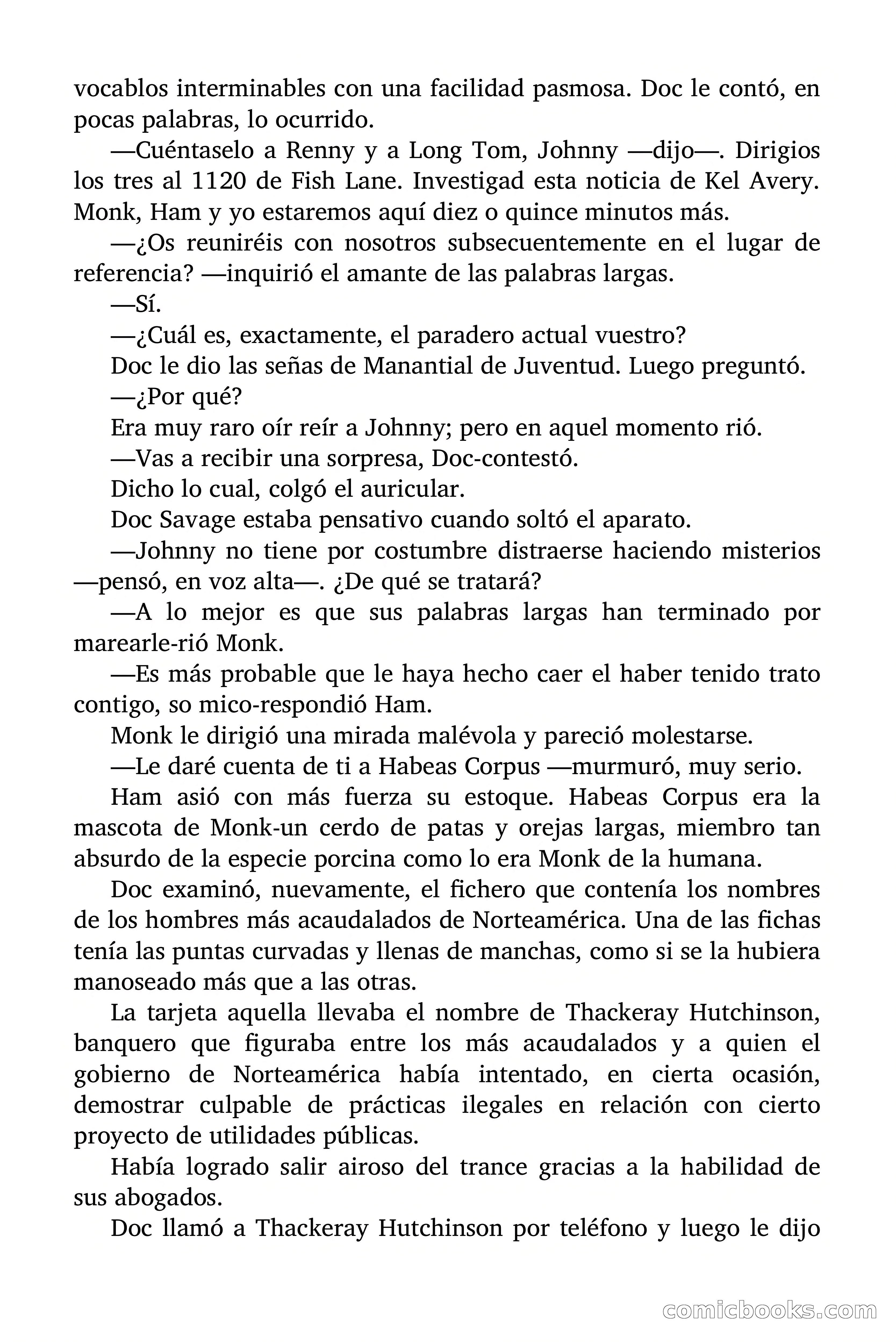 Doc Savage: Manantial de Juventud — page 30 of 155