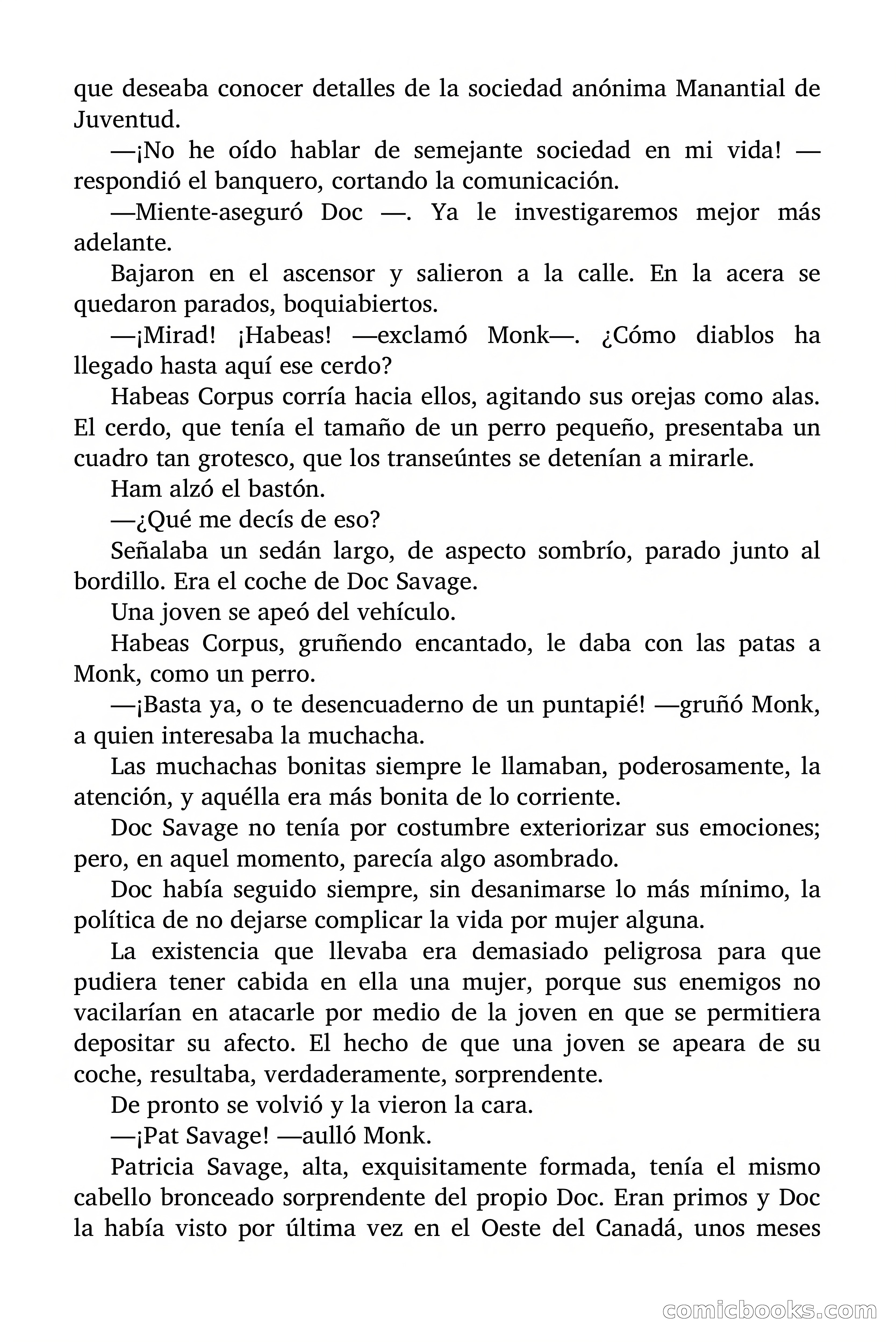 Doc Savage: Manantial de Juventud — page 31 of 155