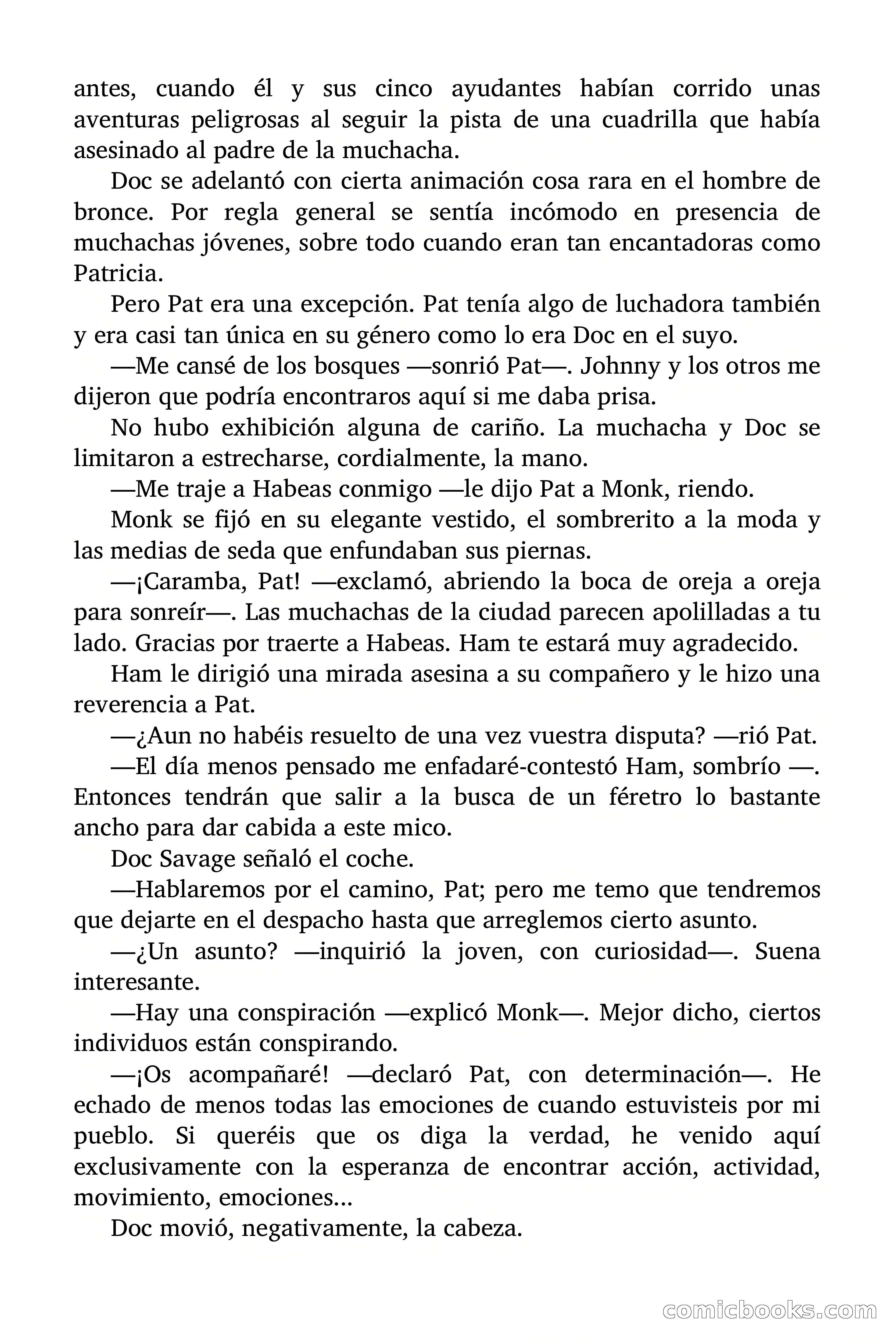 Doc Savage: Manantial de Juventud — page 32 of 155