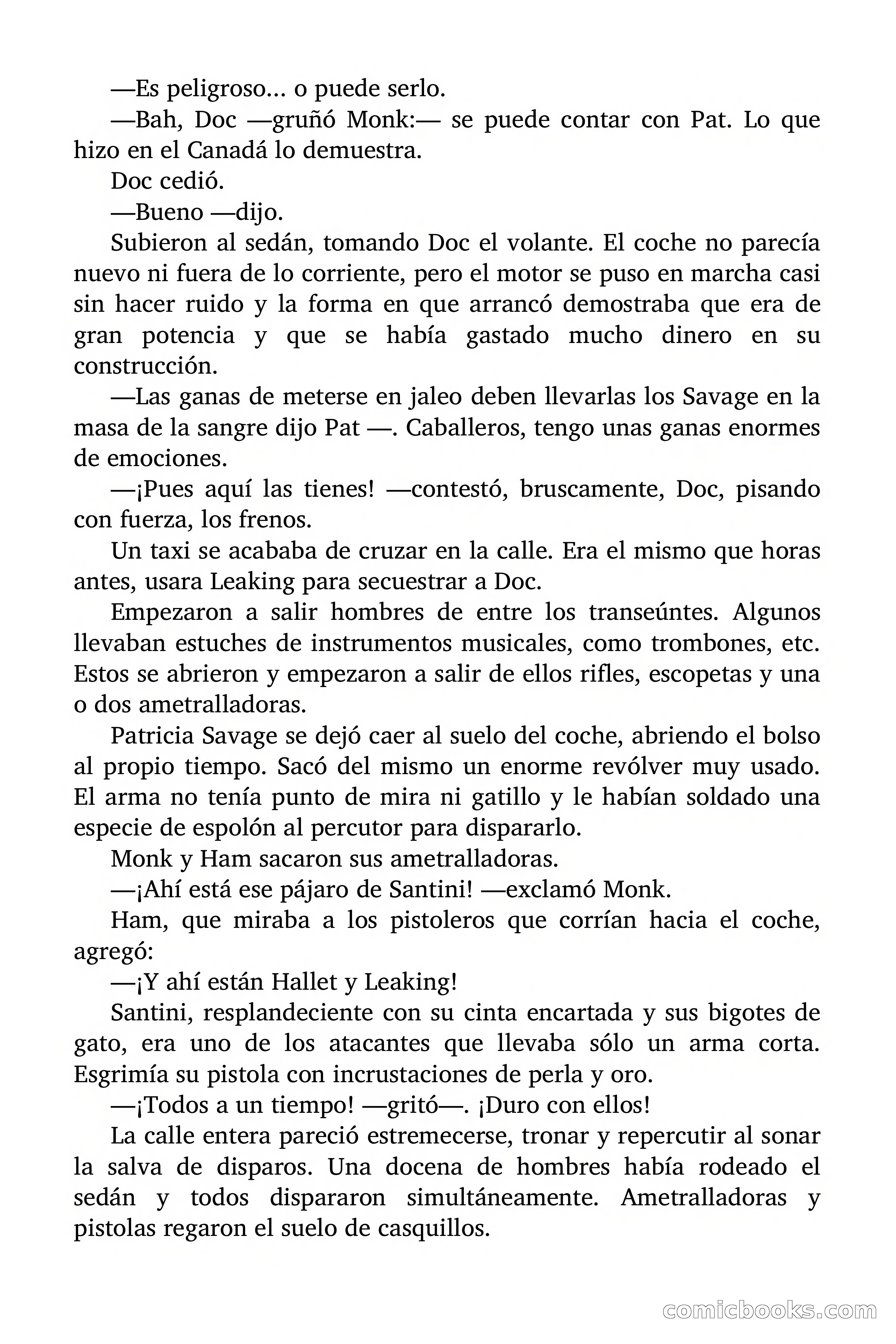Doc Savage: Manantial de Juventud — page 33 of 155