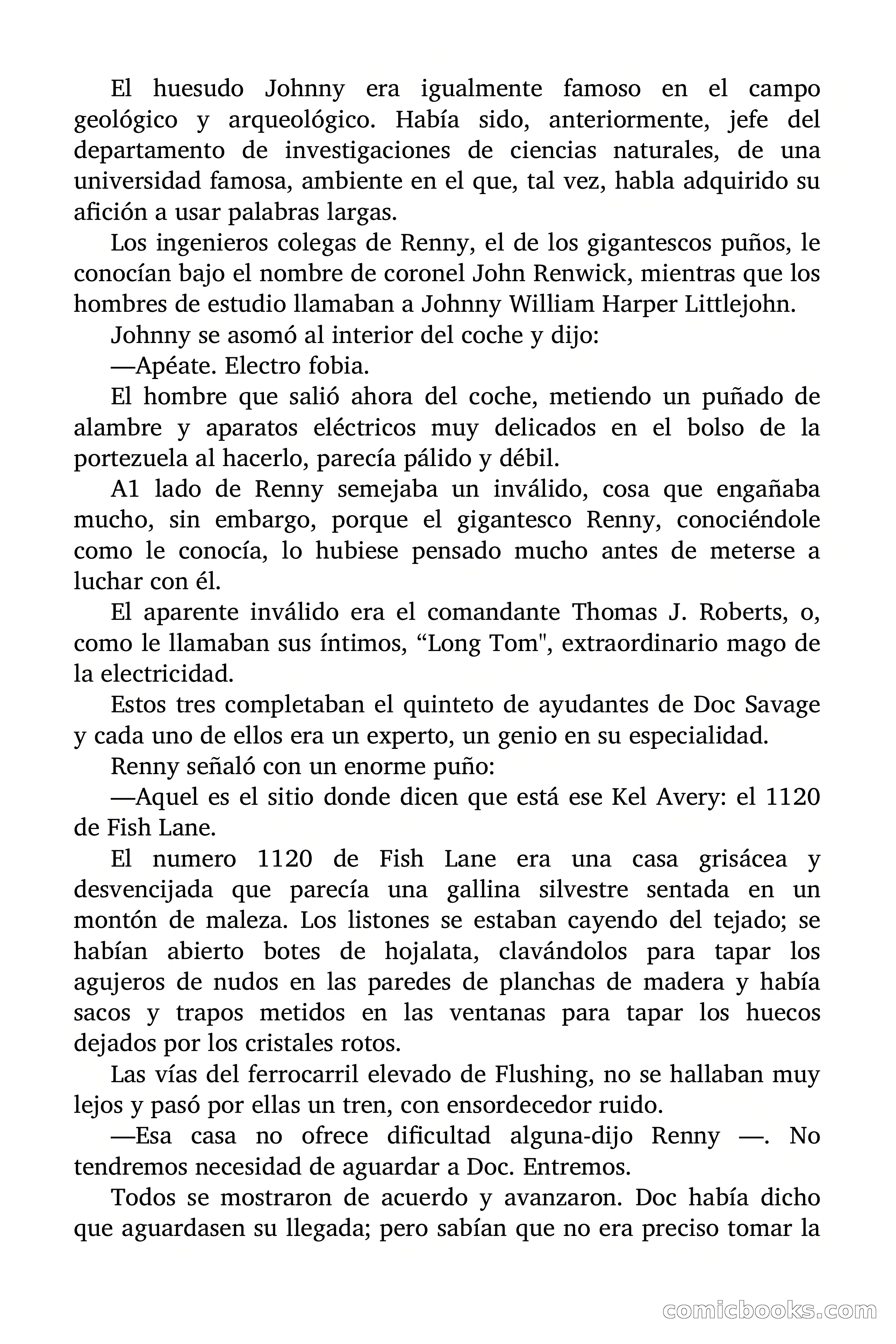 Doc Savage: Manantial de Juventud — page 36 of 155