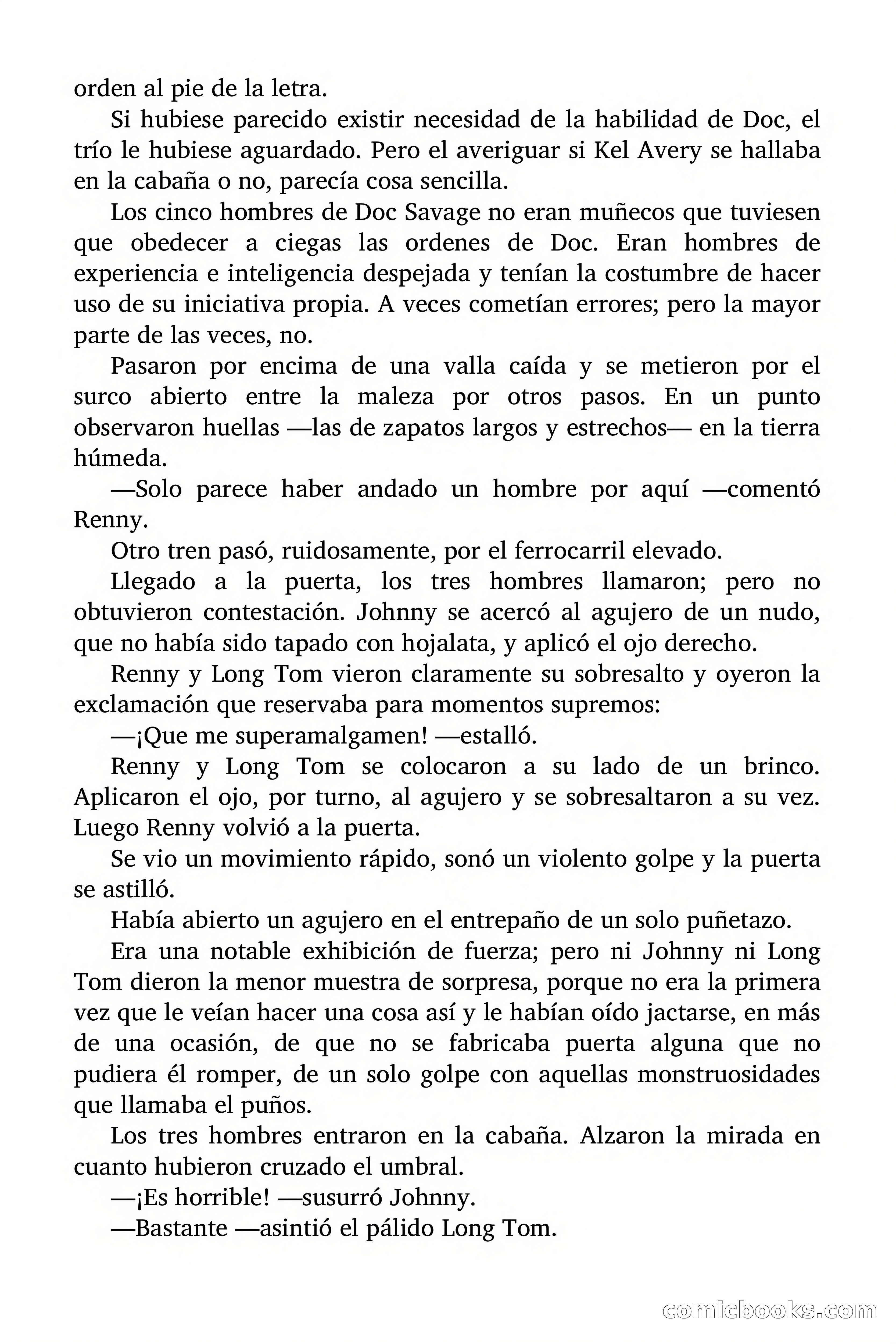 Doc Savage: Manantial de Juventud — page 37 of 155
