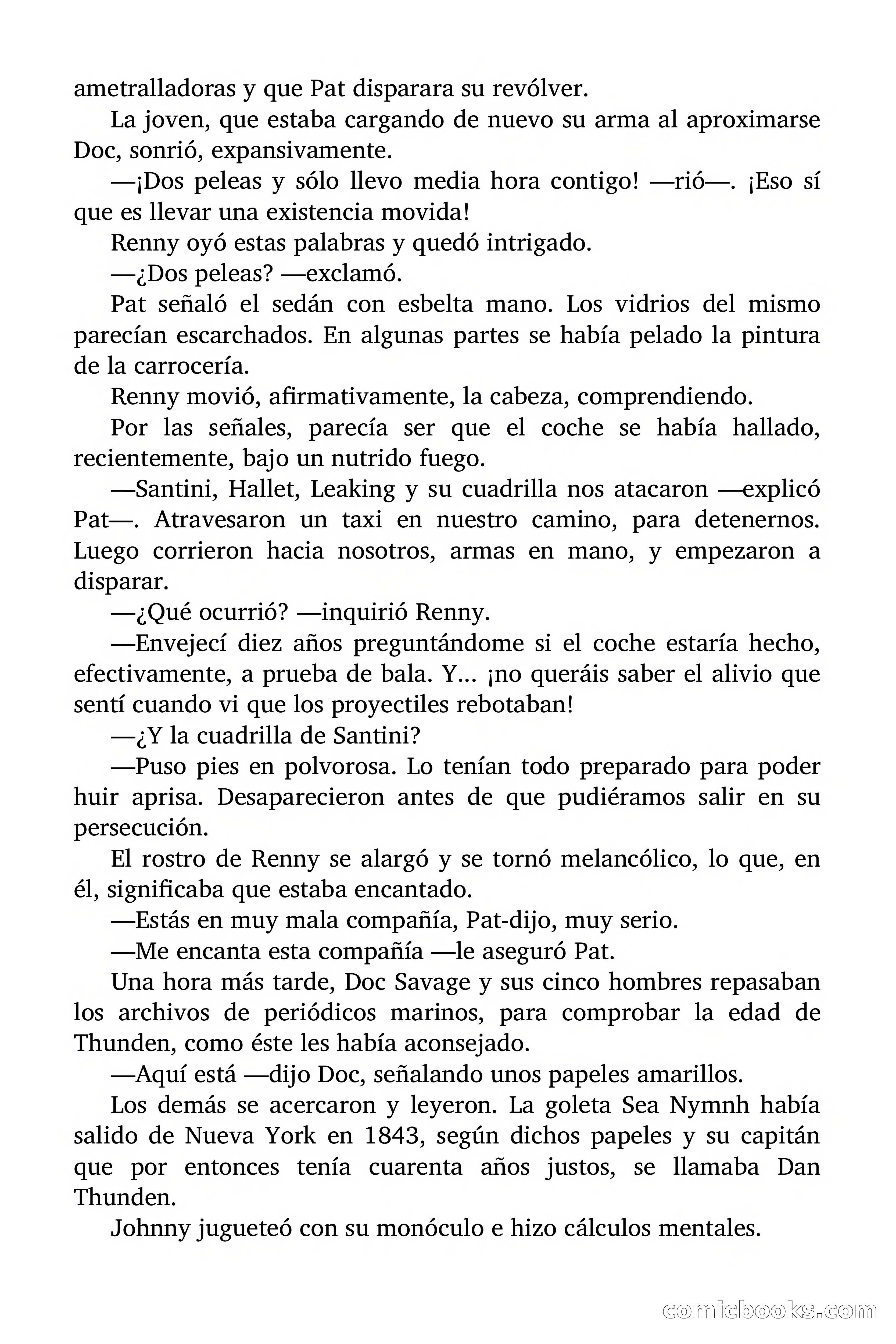 Doc Savage: Manantial de Juventud — page 44 of 155