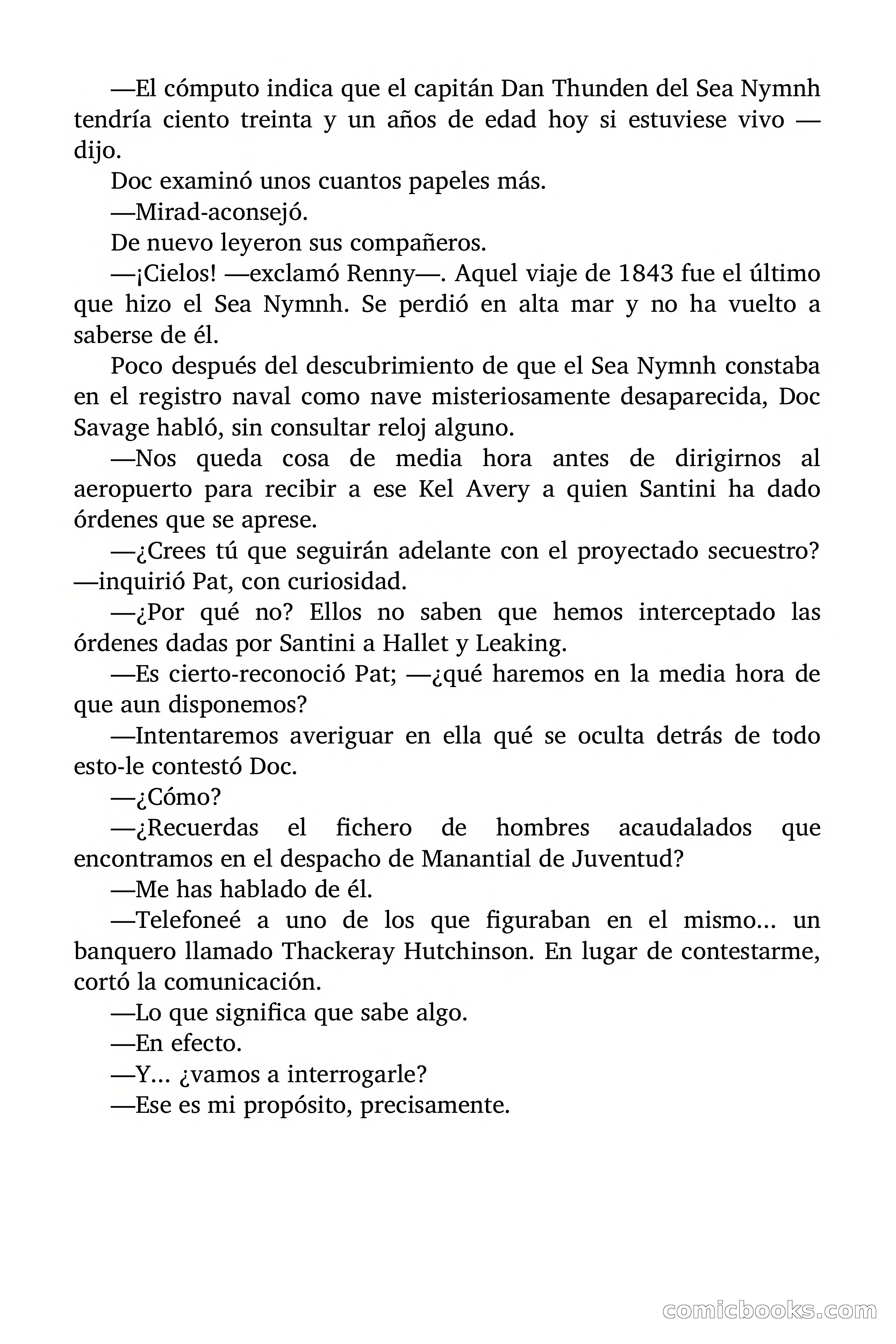 Doc Savage: Manantial de Juventud — page 45 of 155